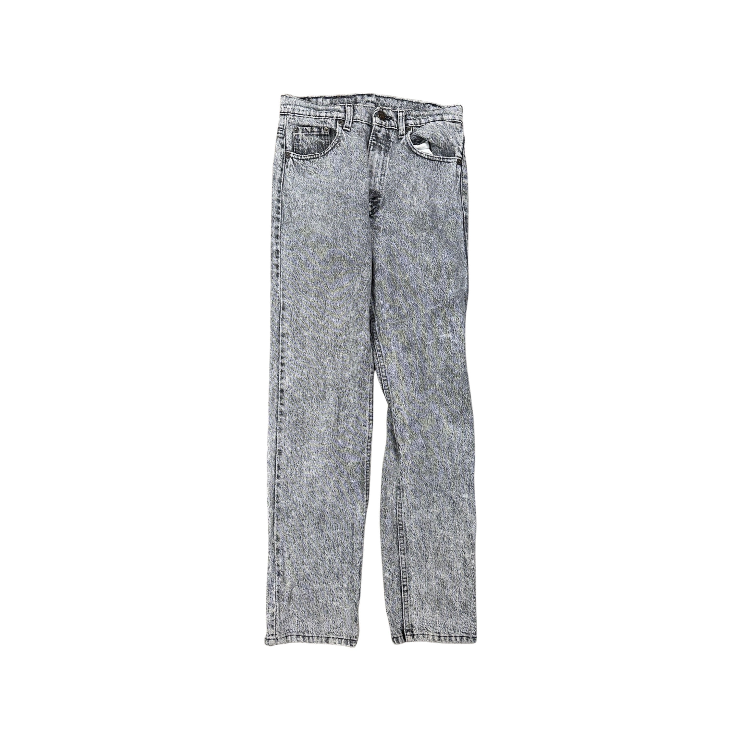 Gray Acid Wash Levi’s 505 Jeans 90s (29”)