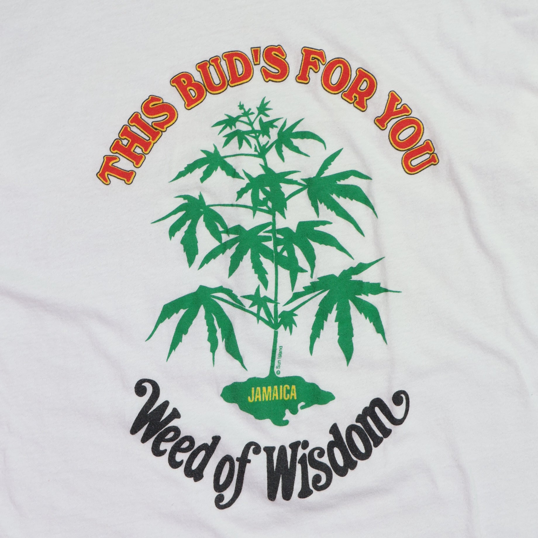 Weed of Wisdom T-Shirt 80s (Medium)