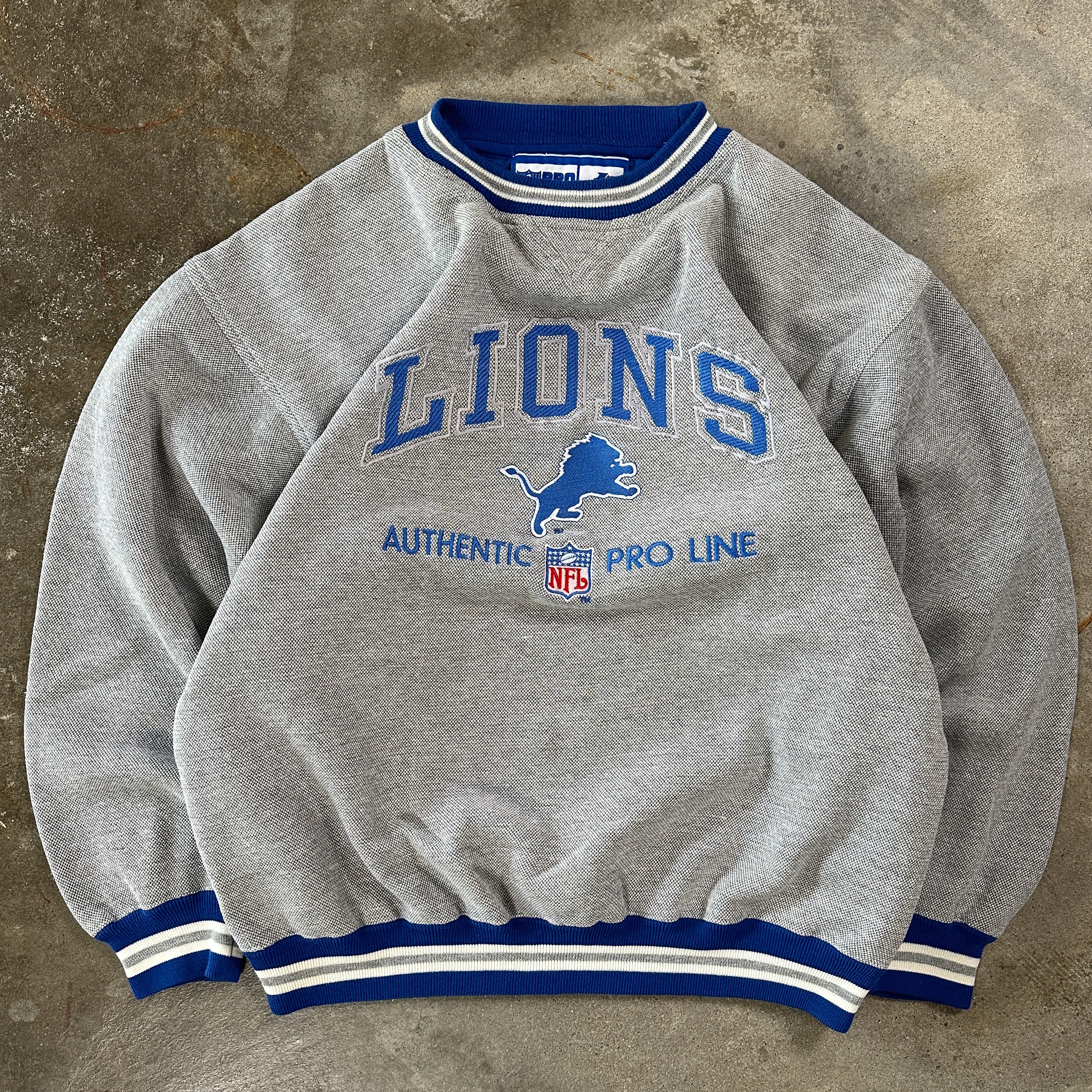 Detroit Lions Sweatshirt 90s (Large)
