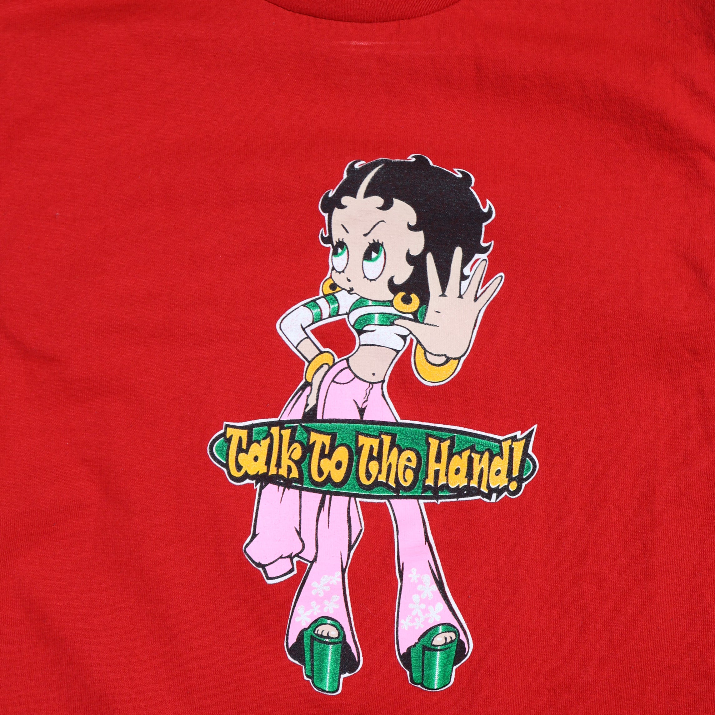 Betty Boop Talk to the Hand T-Shirt 90s (XS)