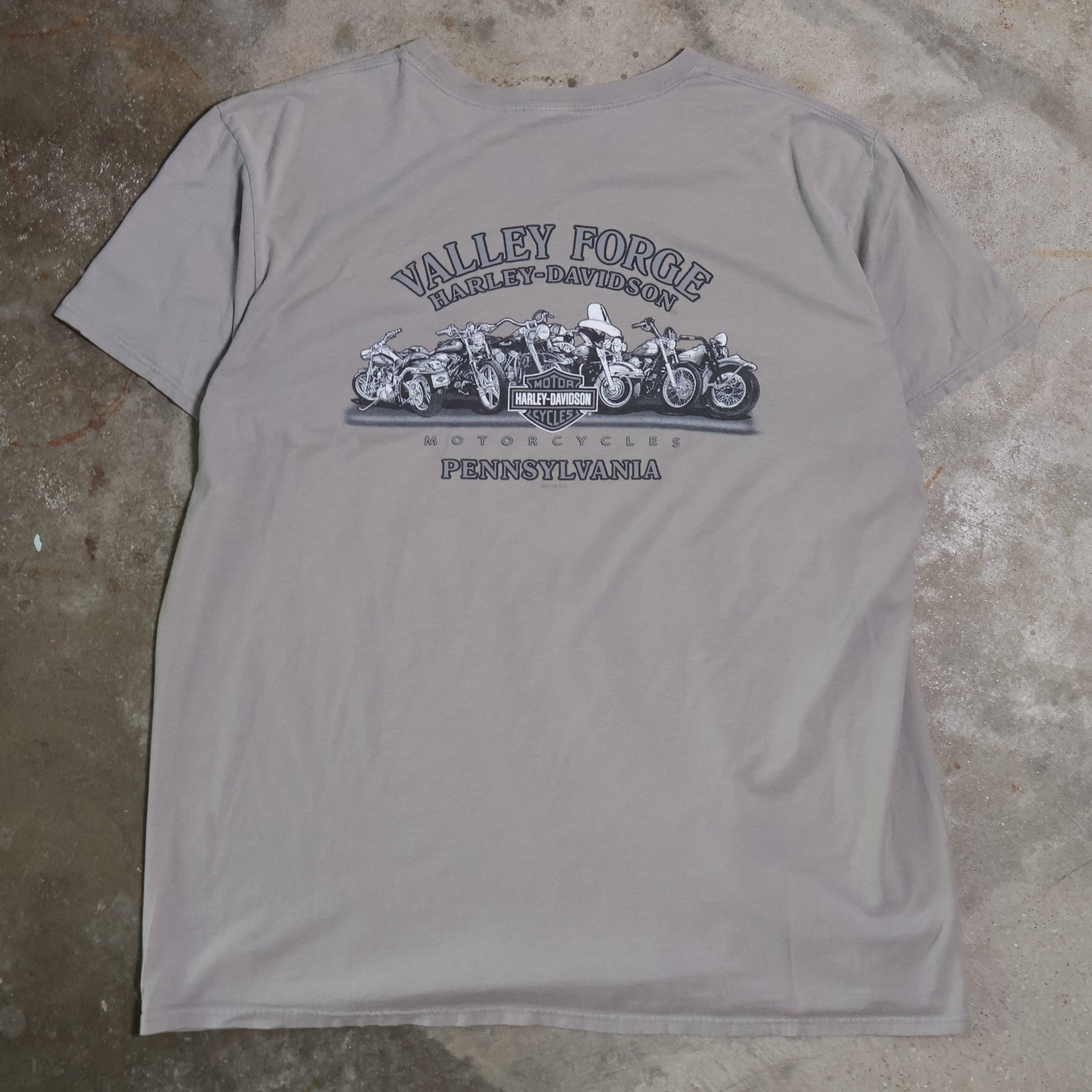 Harley Davidson Motorcycle Pocket T-Shirt (XL)