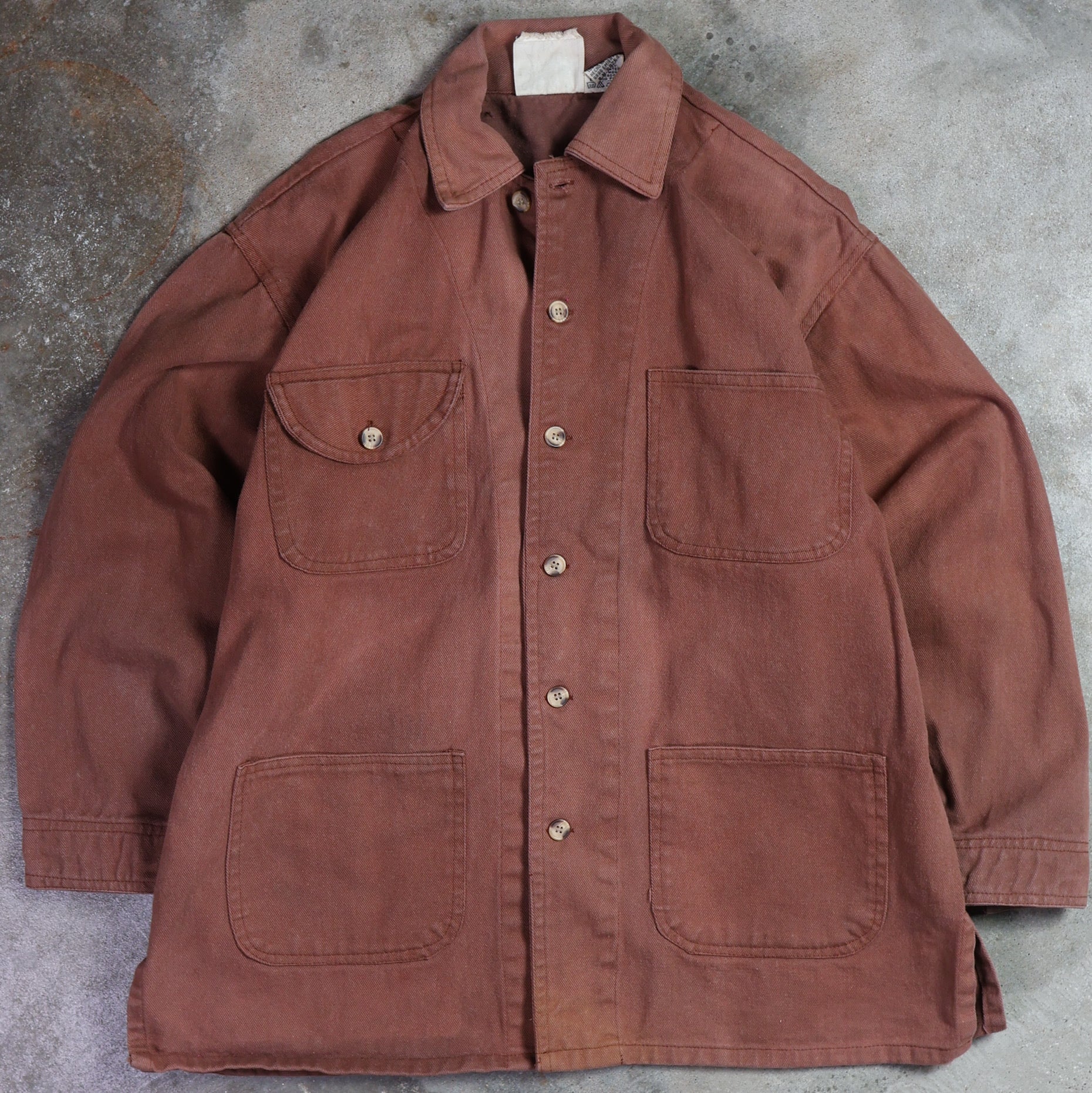 Brown Chore Coat 90s (Medium)