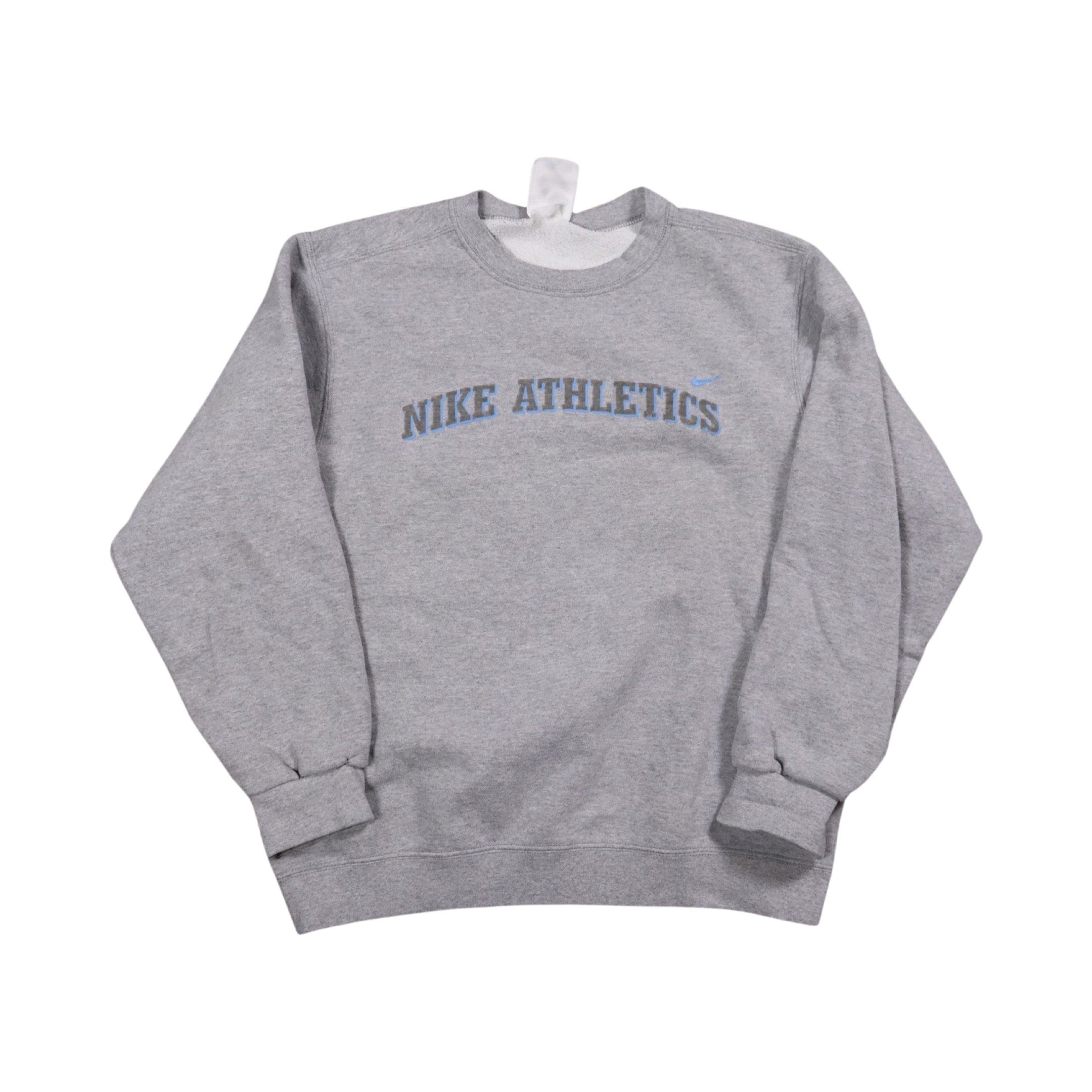 Gray Nike Athletics 90s Sweater (Medium)