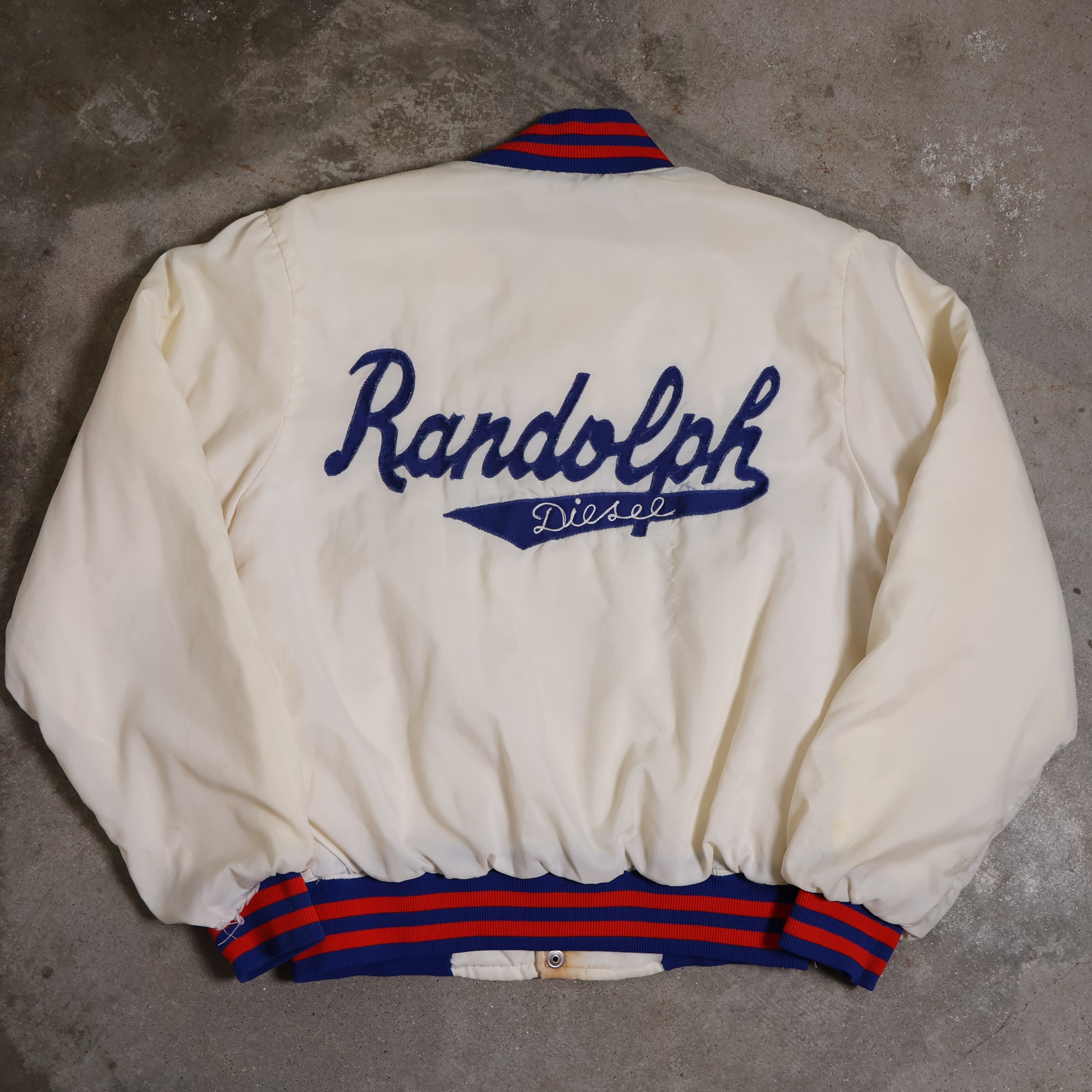 Randolph Diesel Technology Satin Jacket 1982 (Medium)