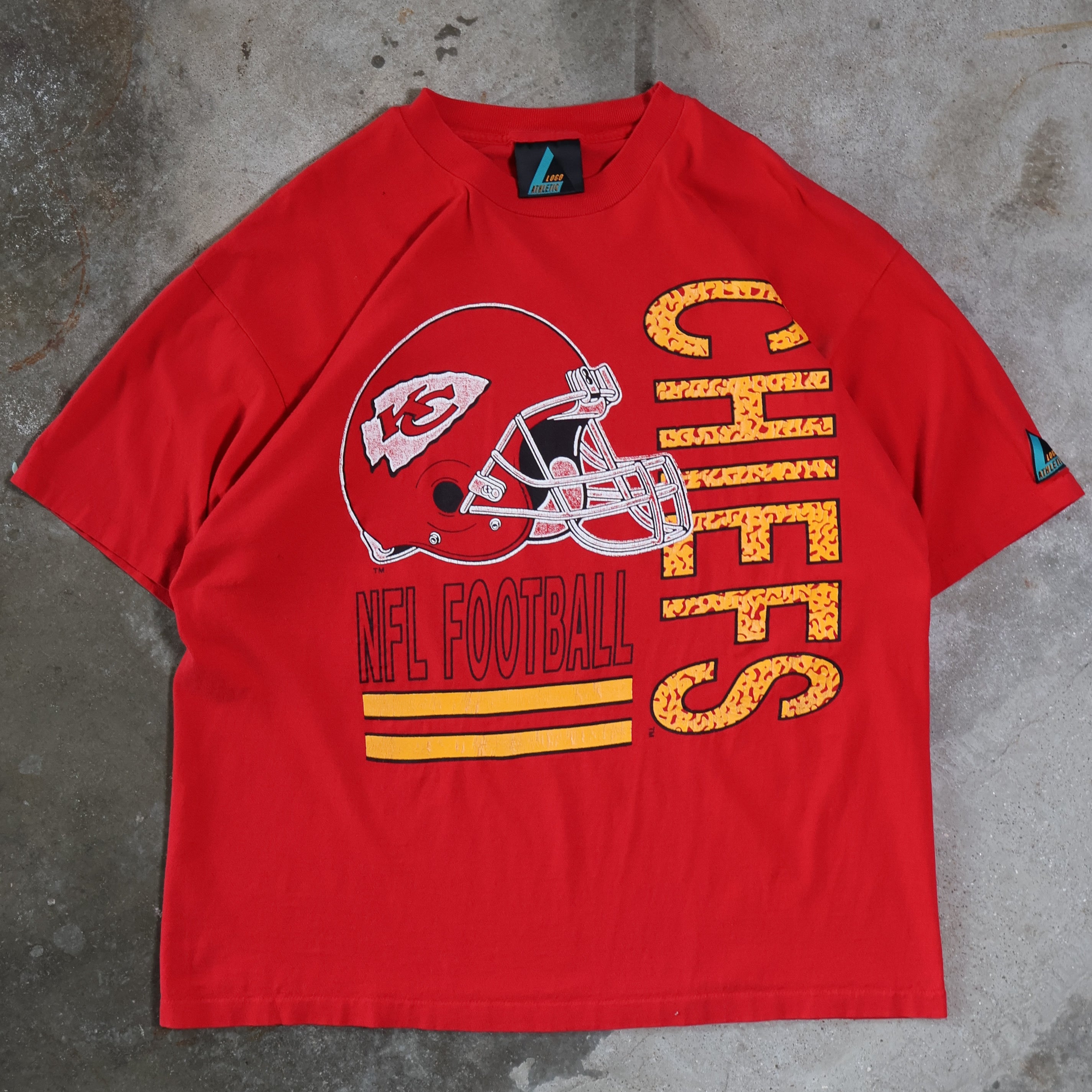 Kansas City Chiefs NFL T-Shirt 90s (Large)