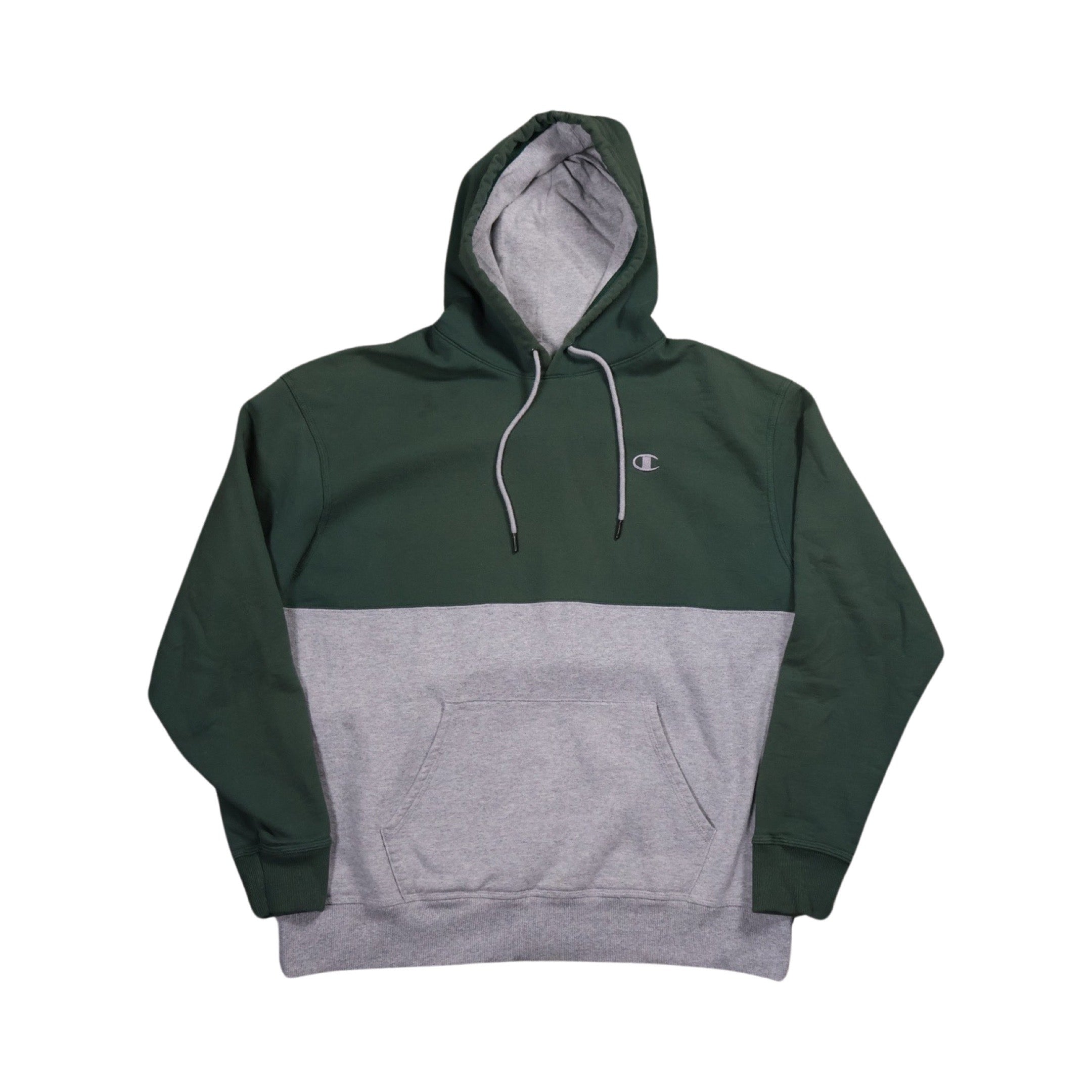 Green/Gray 00s Champion Hoodie (XL)