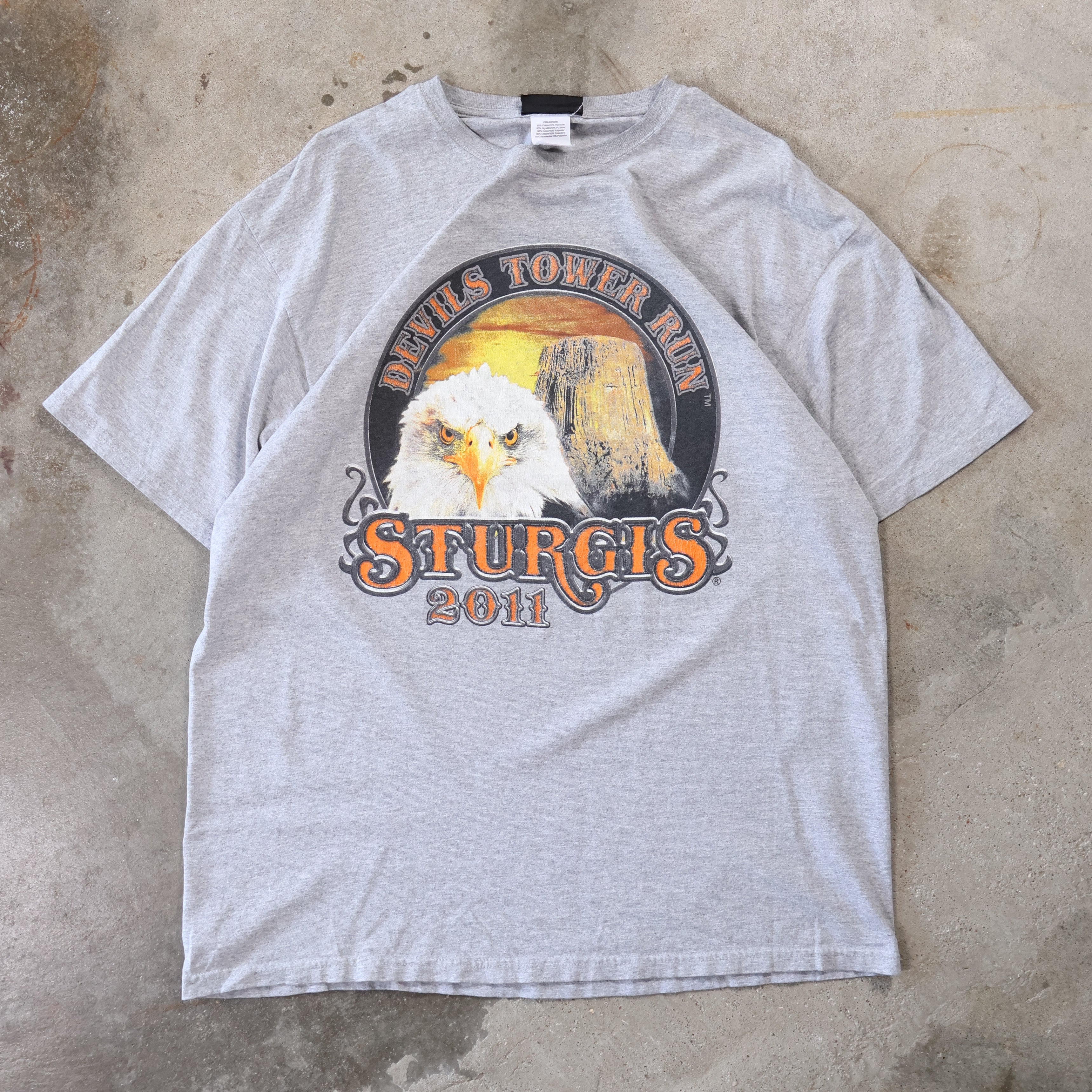 Sturgis Devils Tower Run 2011 T-Shirt (XL)