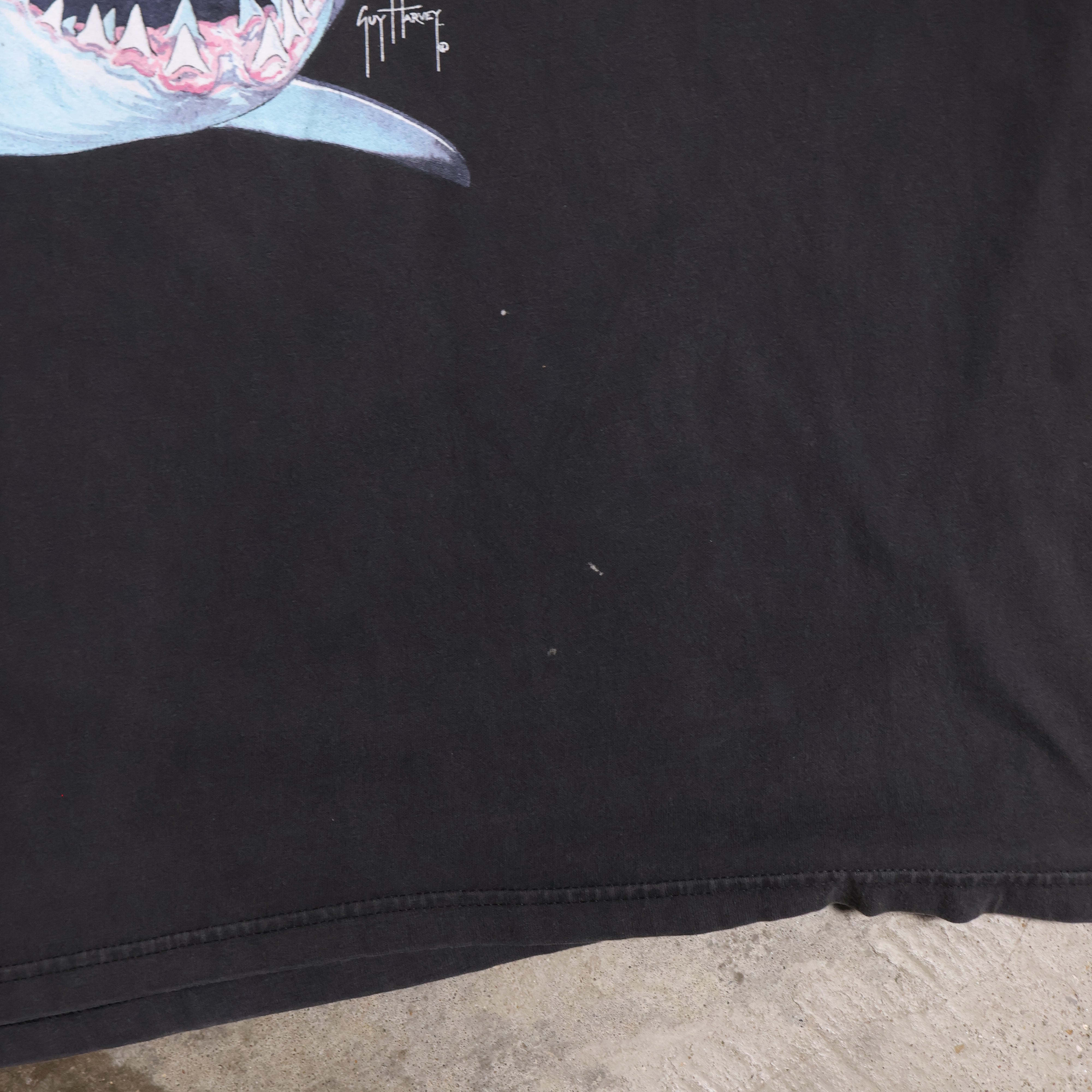 Guy Harvey Shark Pocket T-Shirt 00s (XL)