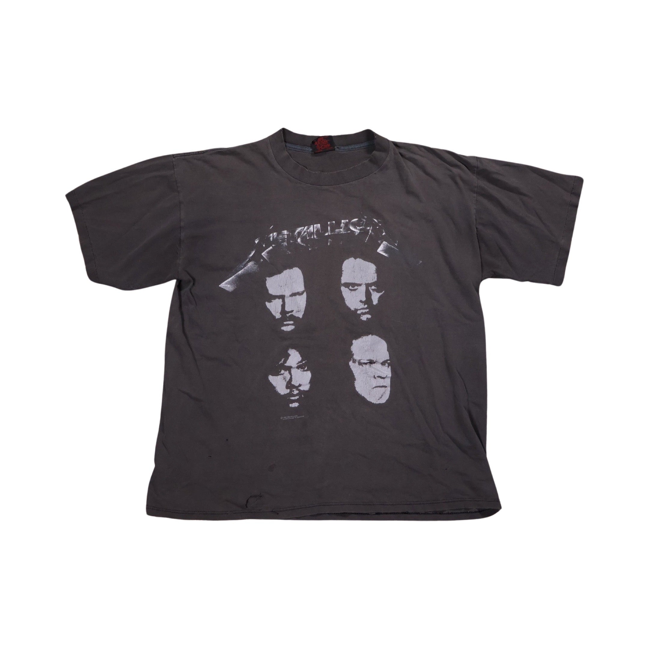 Metallica 1991 Faded Black T-Shirt Grail (XL)