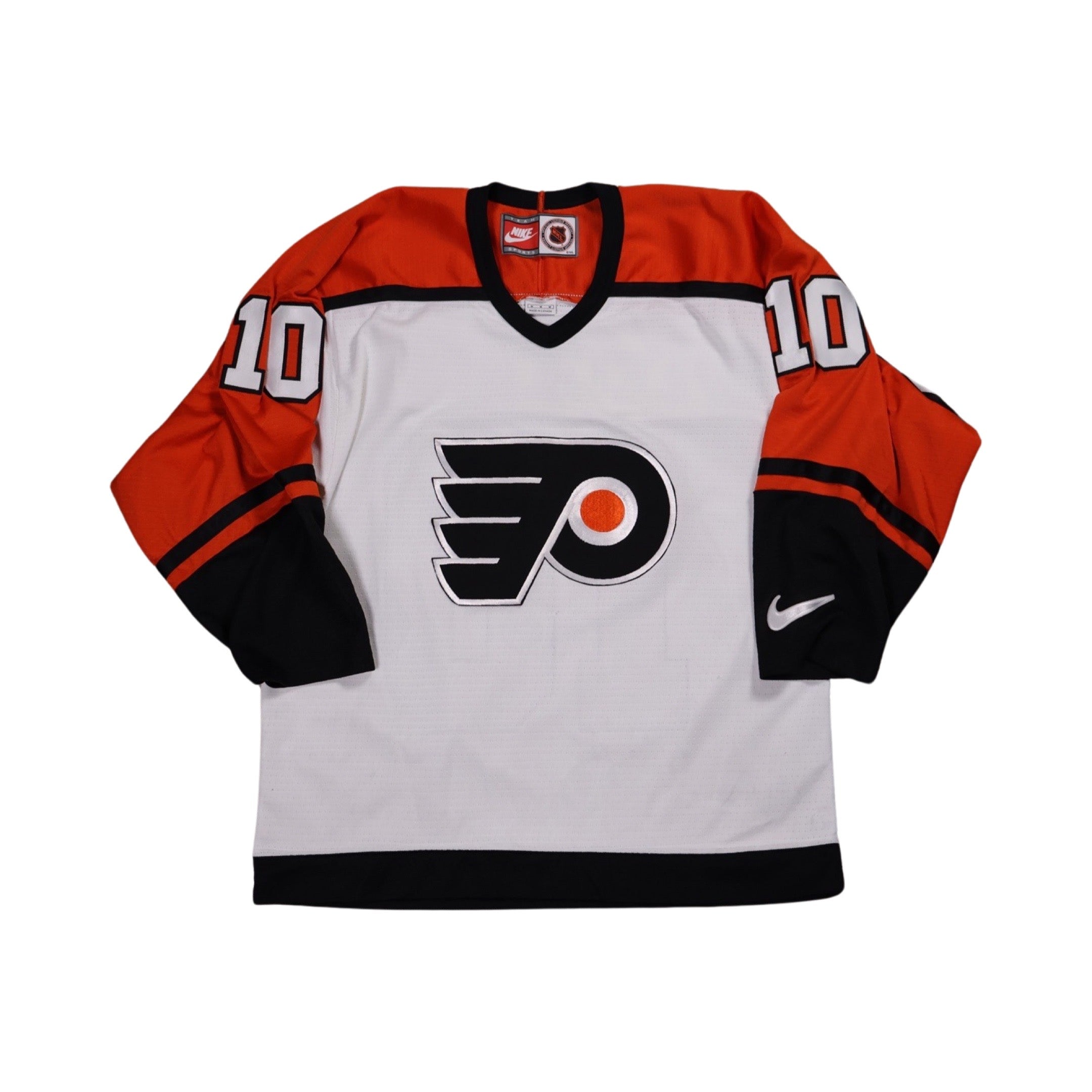 Philadelphia Flyers 90s John LeClair Nike Hockey Jersey (Large)