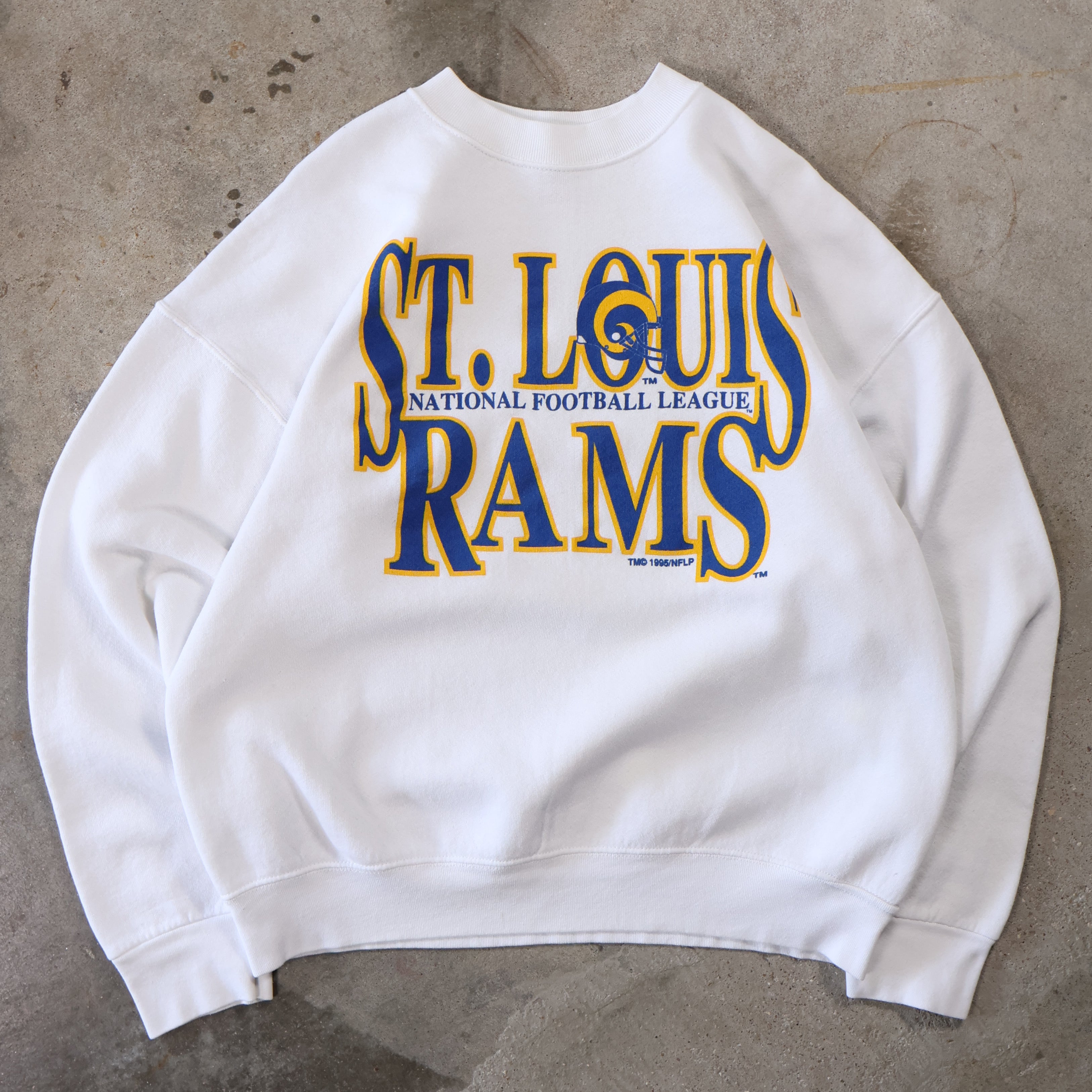 St.Louis Rams Football Sweatshirt 1995 (XL)