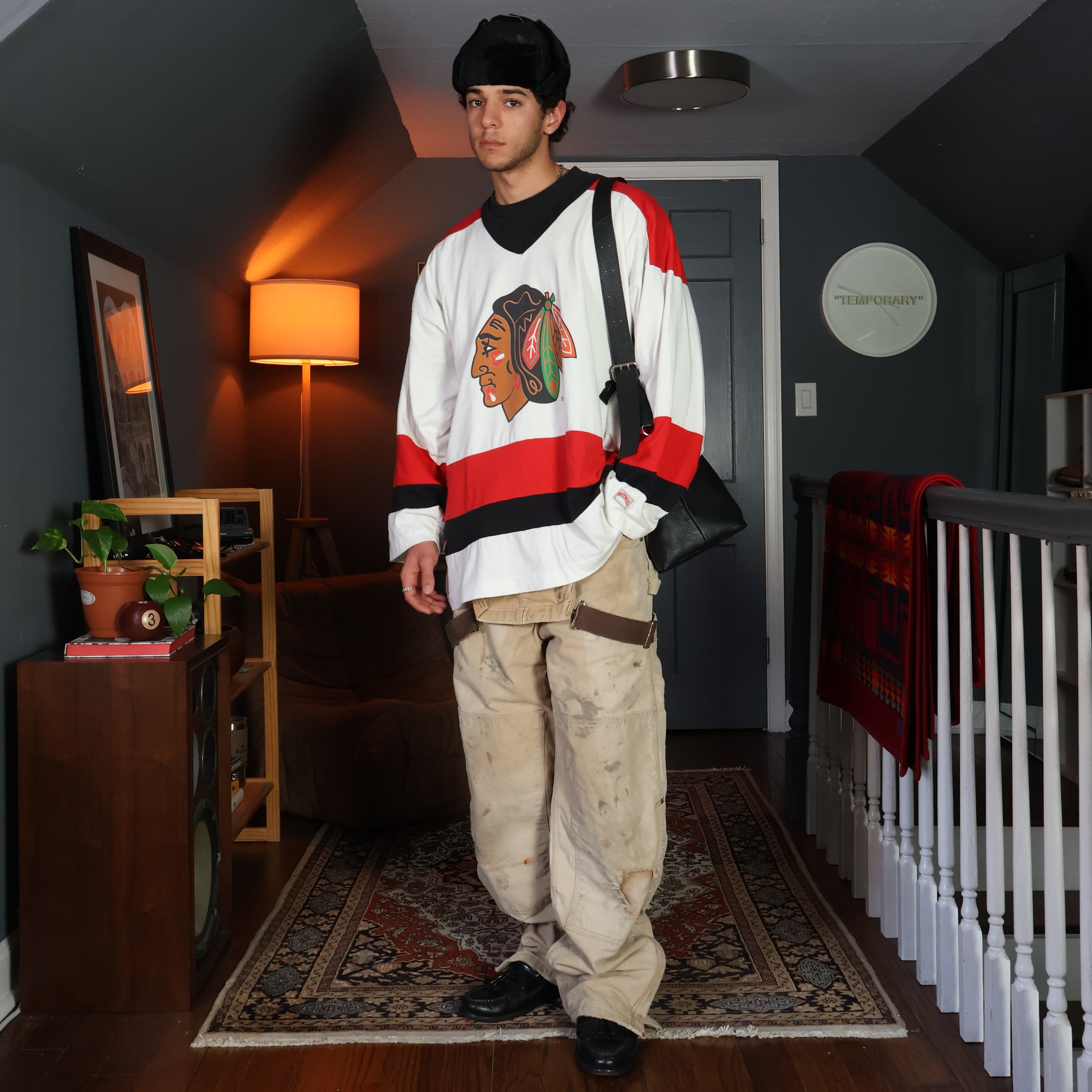 Chicago Blackhawks NHL Hockey Jersey 90s (XL)