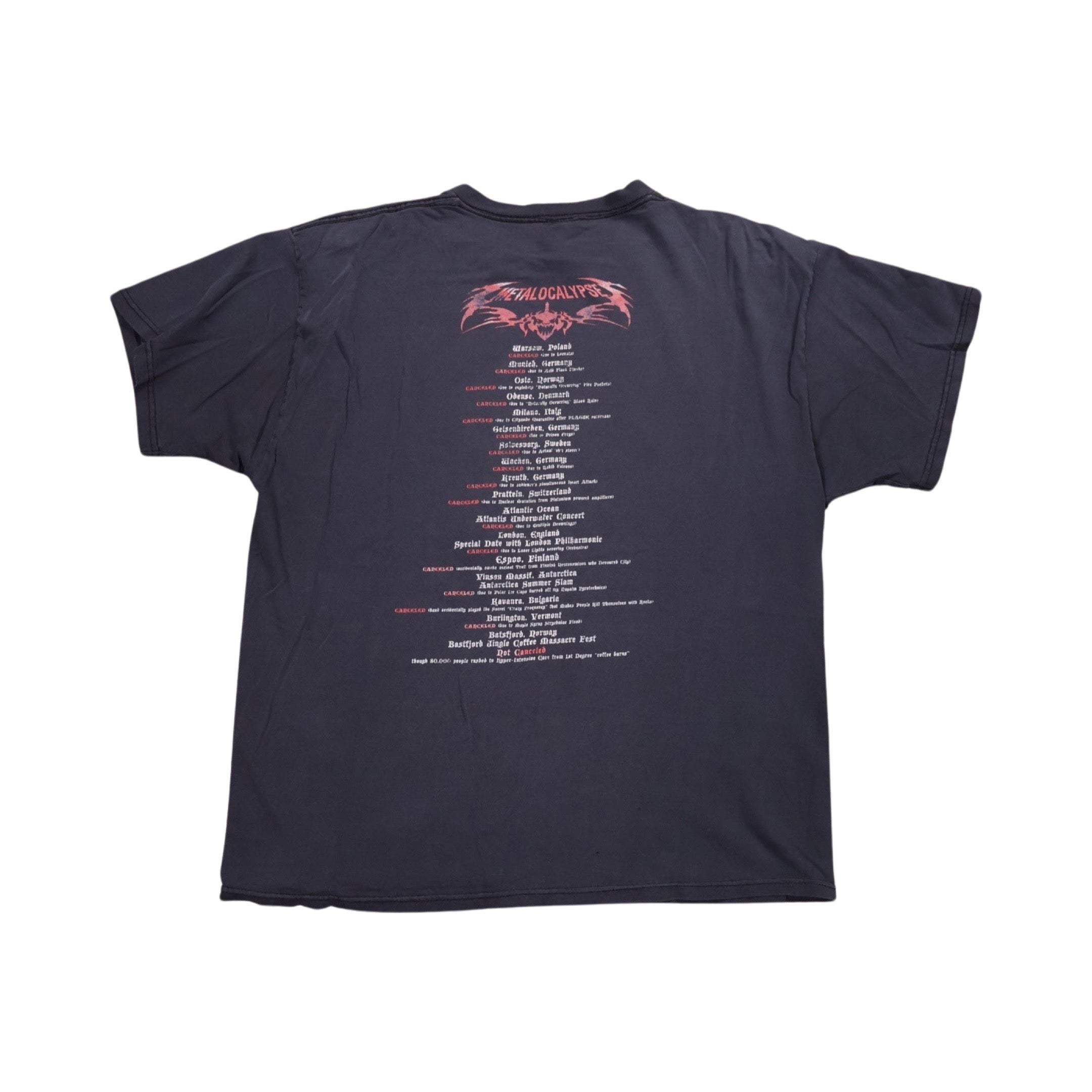 Dethklok Black Metal Band T-Shirt (XL)