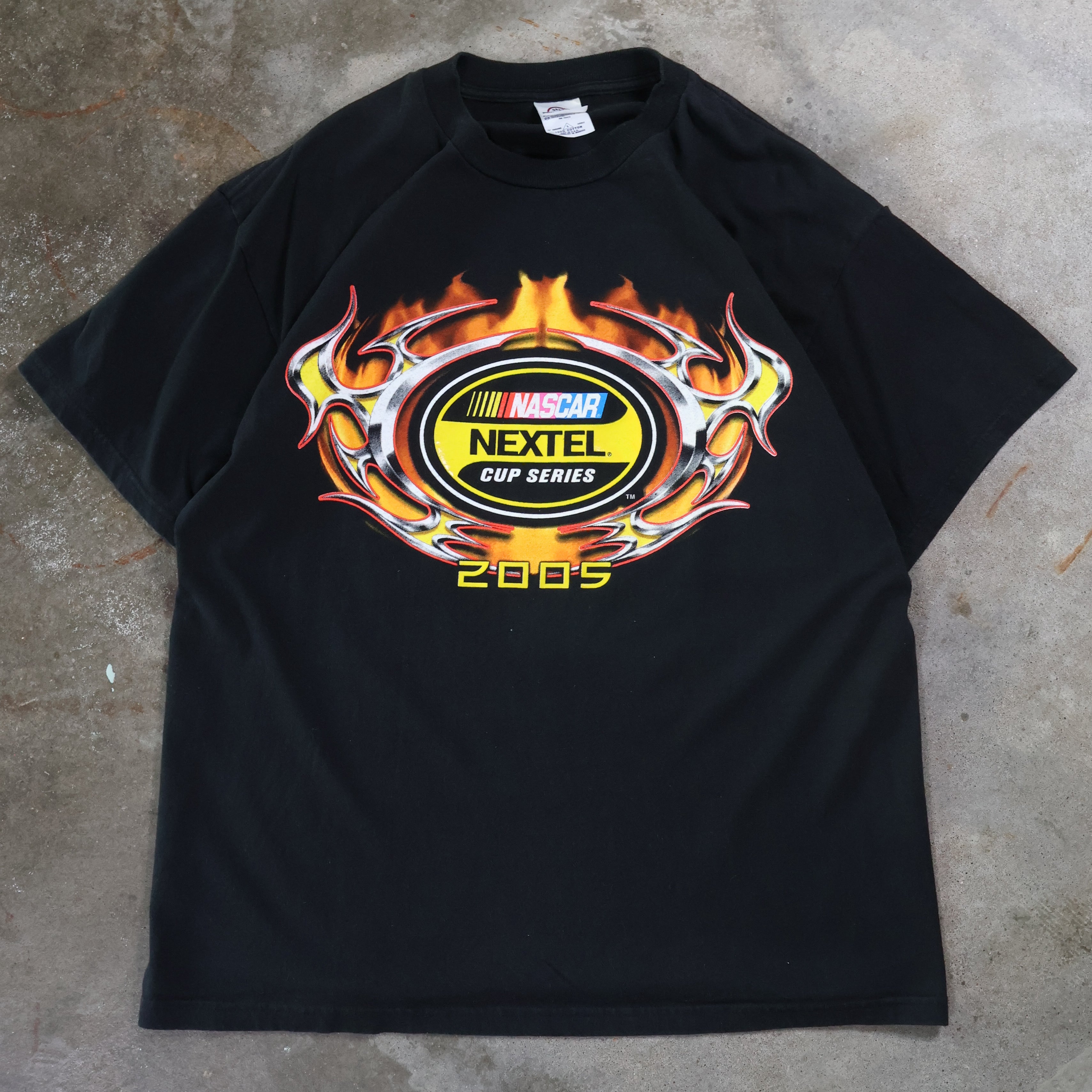 Nascar Cup Series Flame T-Shirt 2005 (Large)