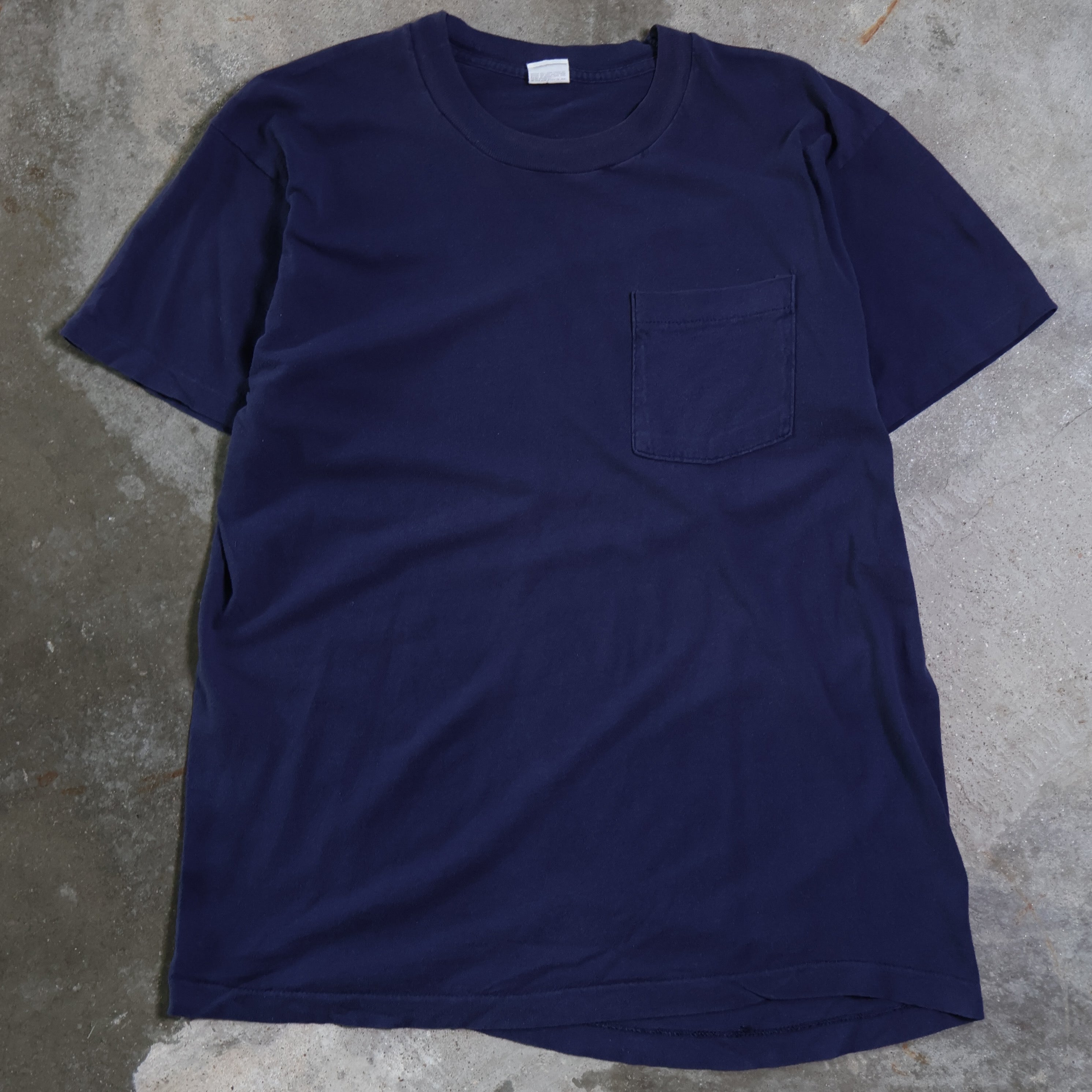 Navy 90s Blanks T-Shirt (XL)