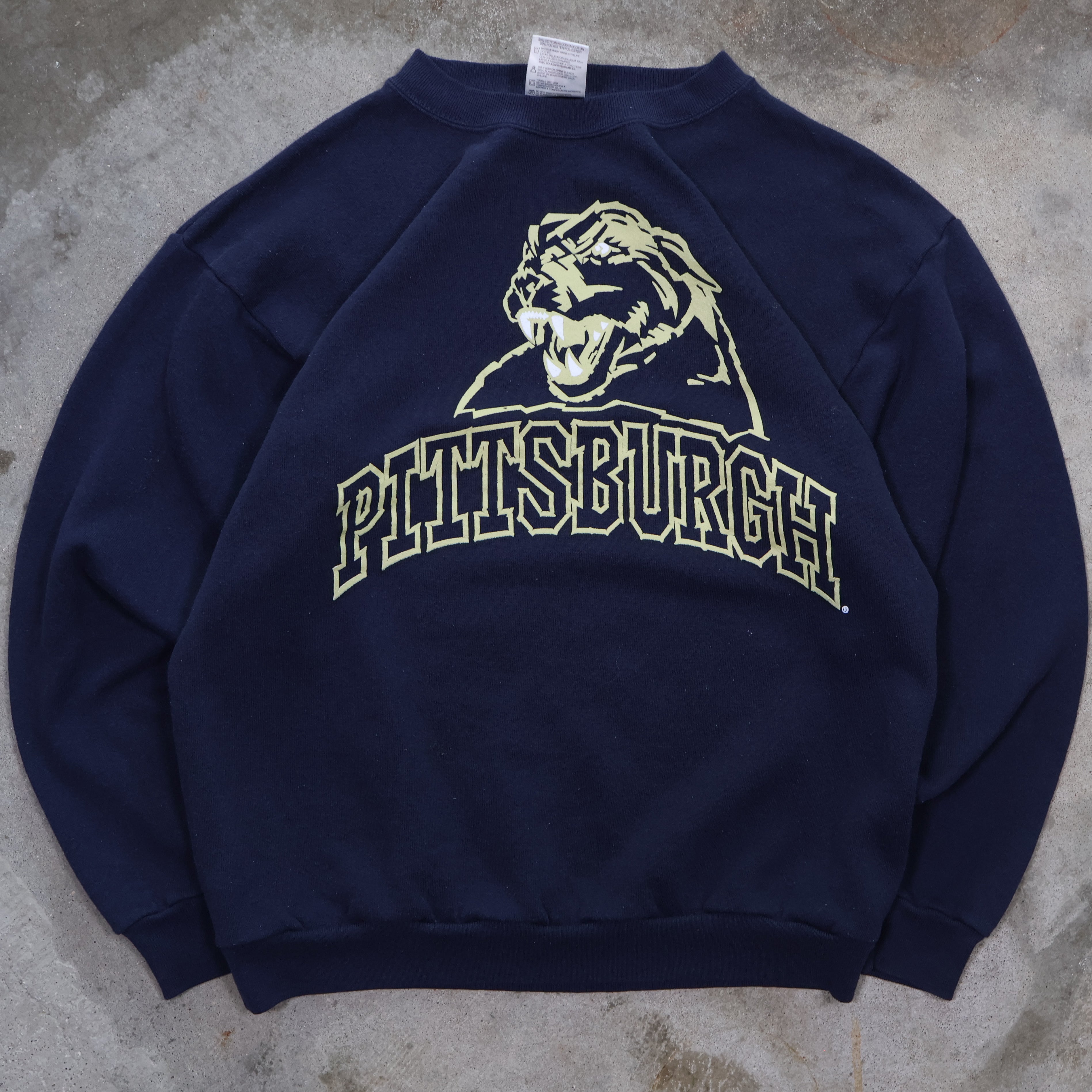 University of Pittsburgh Panthers Sweatshirt 90s (Large)