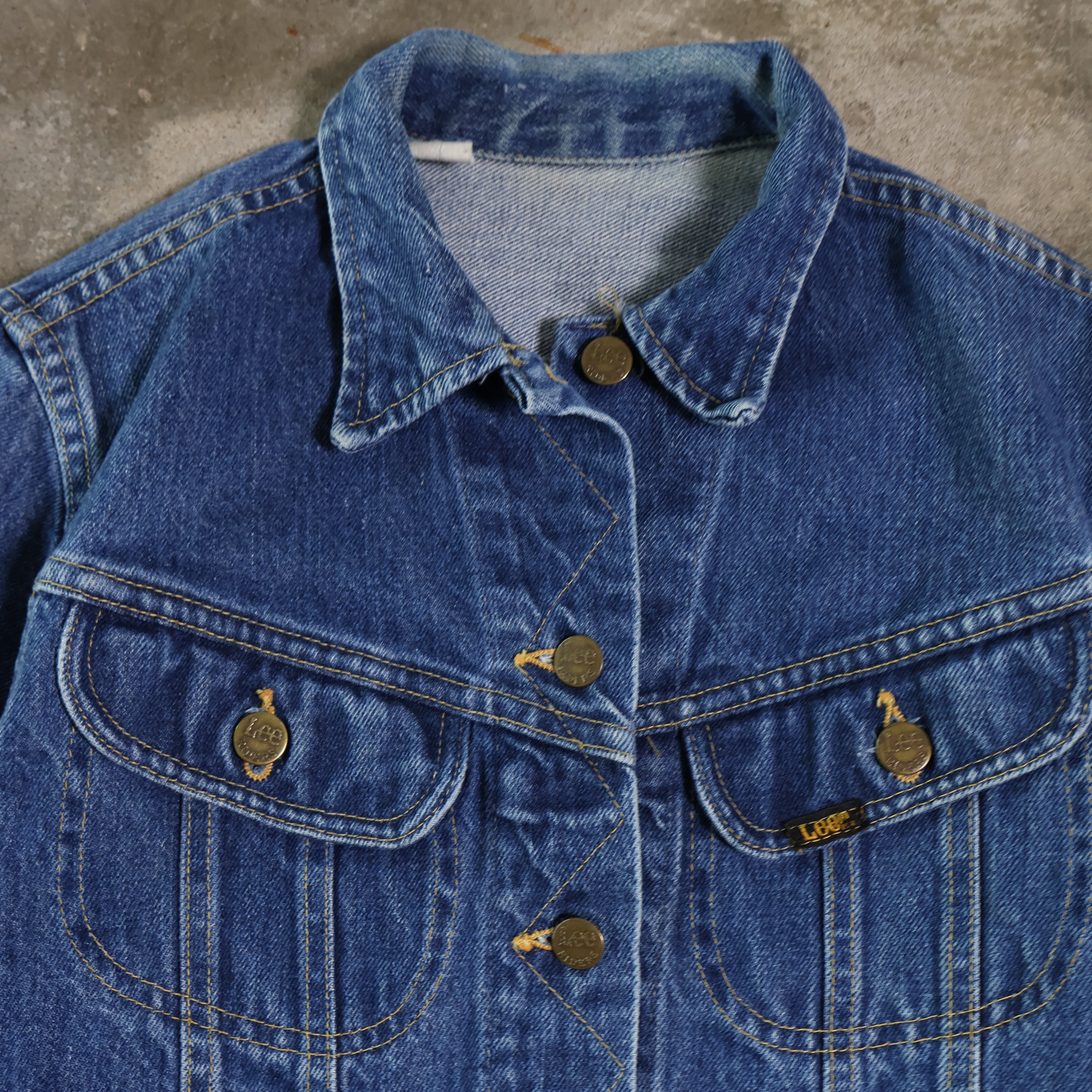 Lee Rider Denim Trucker Jacket 90s (Small)