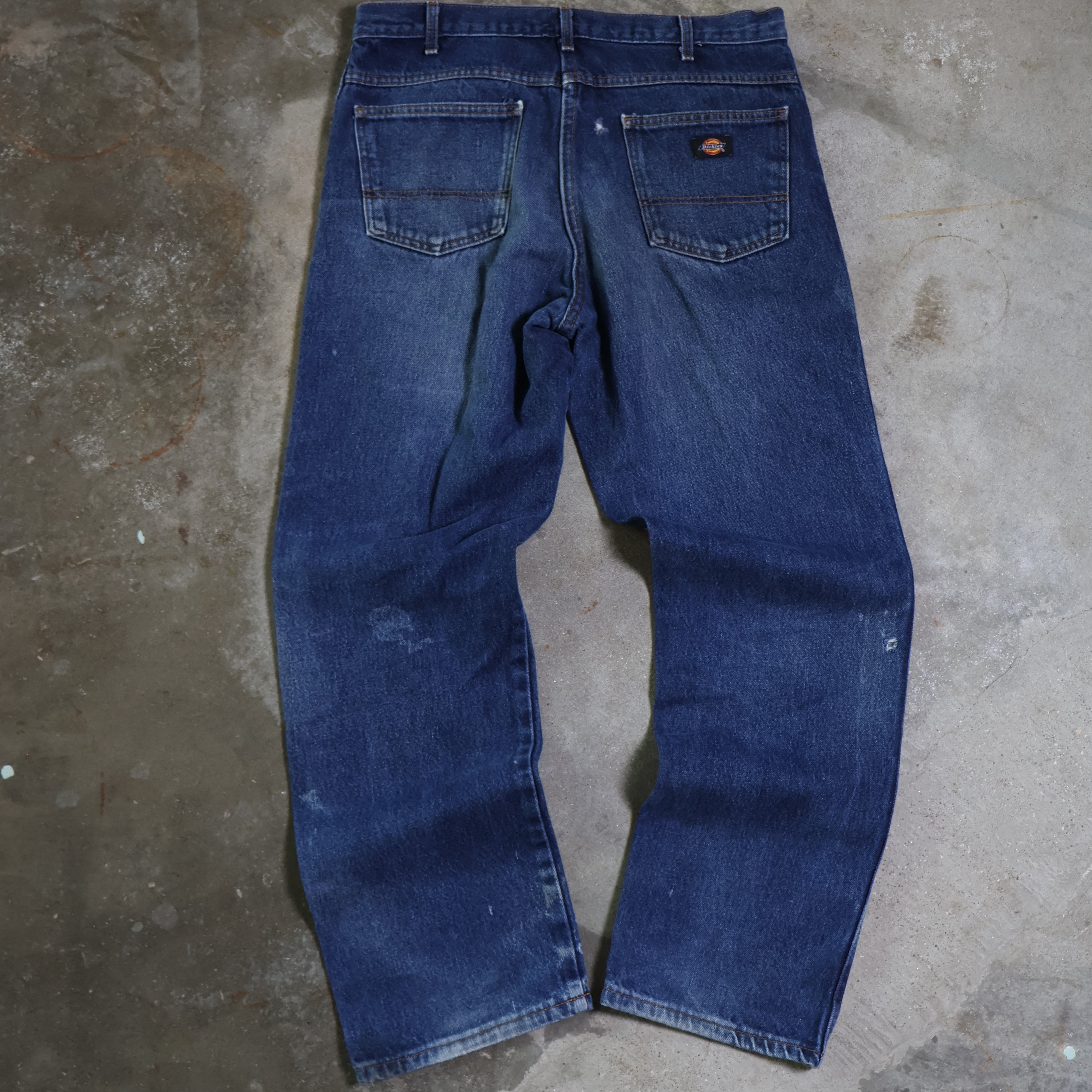 Dark Wash Dickies Jeans (36")