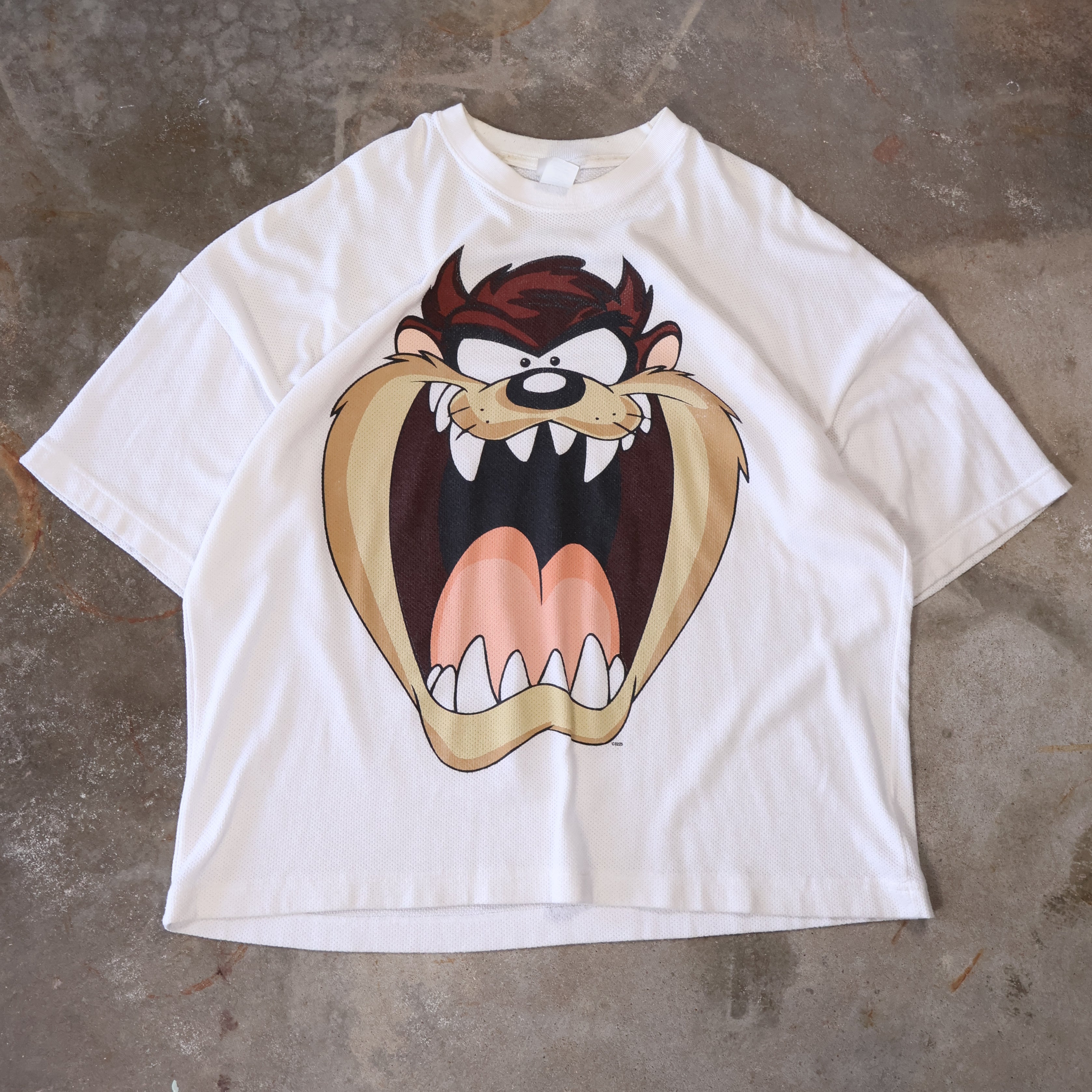 Vtg 93 indians taz tshirt size on sale XXL