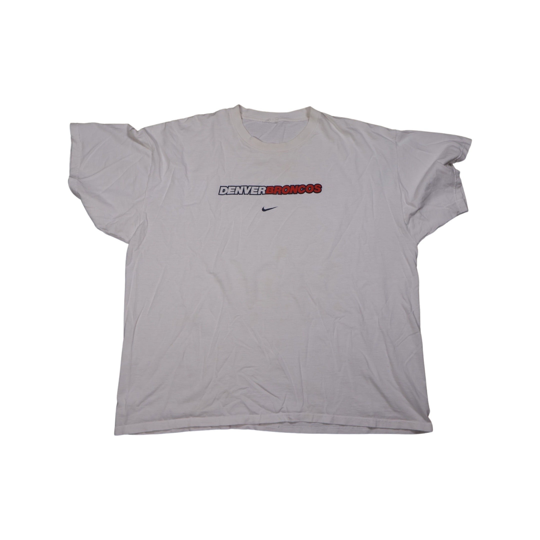 Denver Broncos Nike Centerswoosh 90s T-Shirt (XXL)