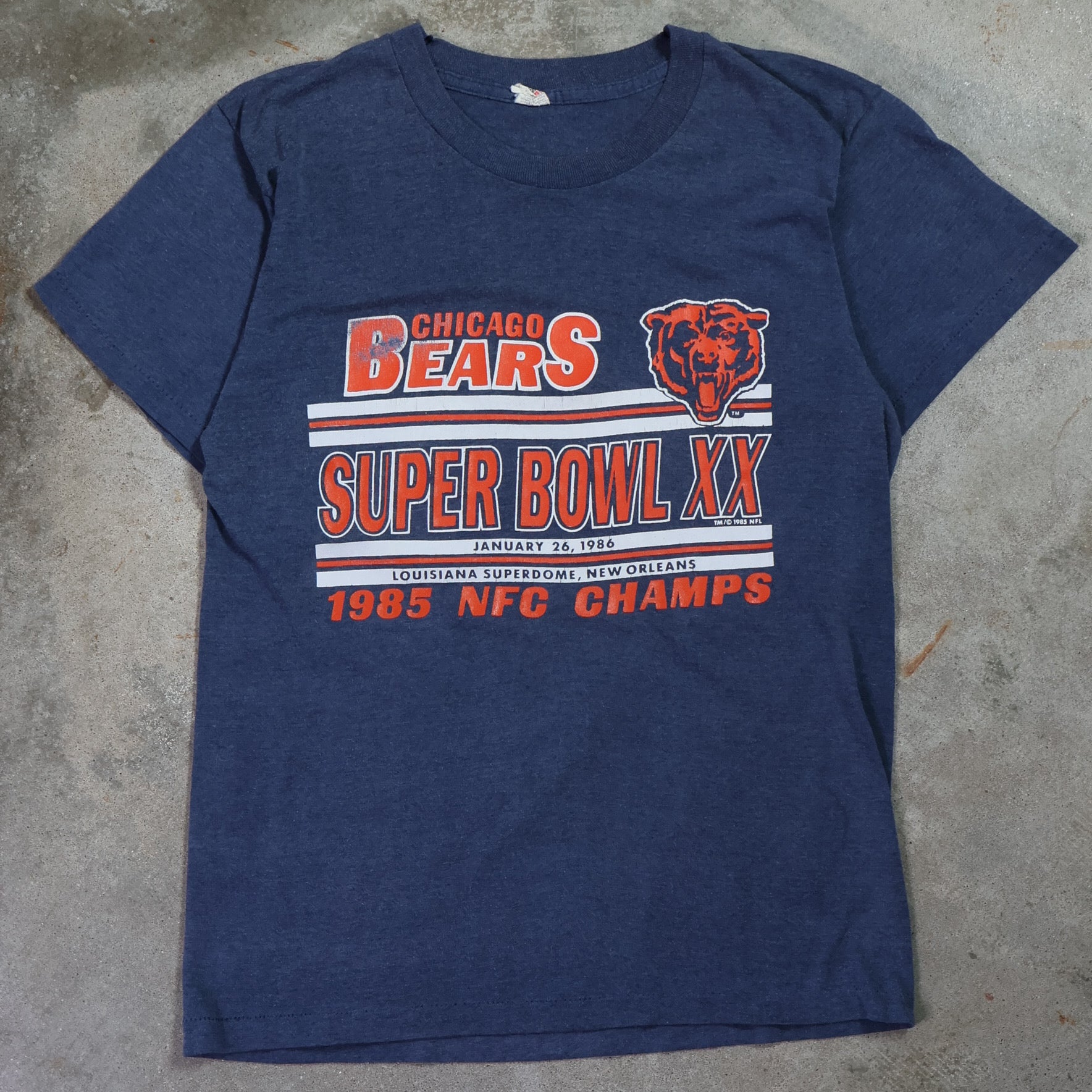 Chicago Bears 1985 NFC Champions T-Shirt (Medium)