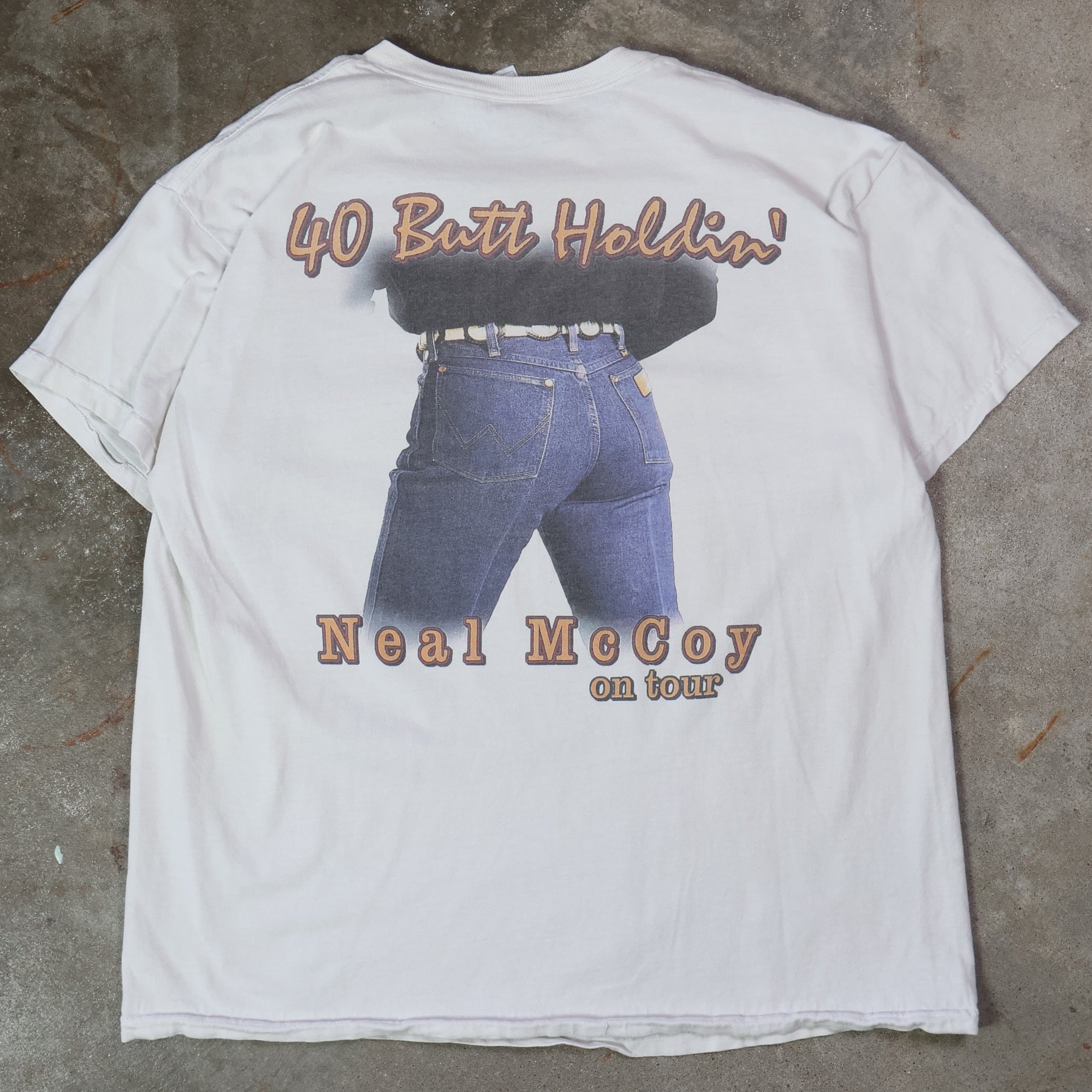 Neal McCoy "40 Butt Holdin'" Tour T-Shirt 90s (XL)