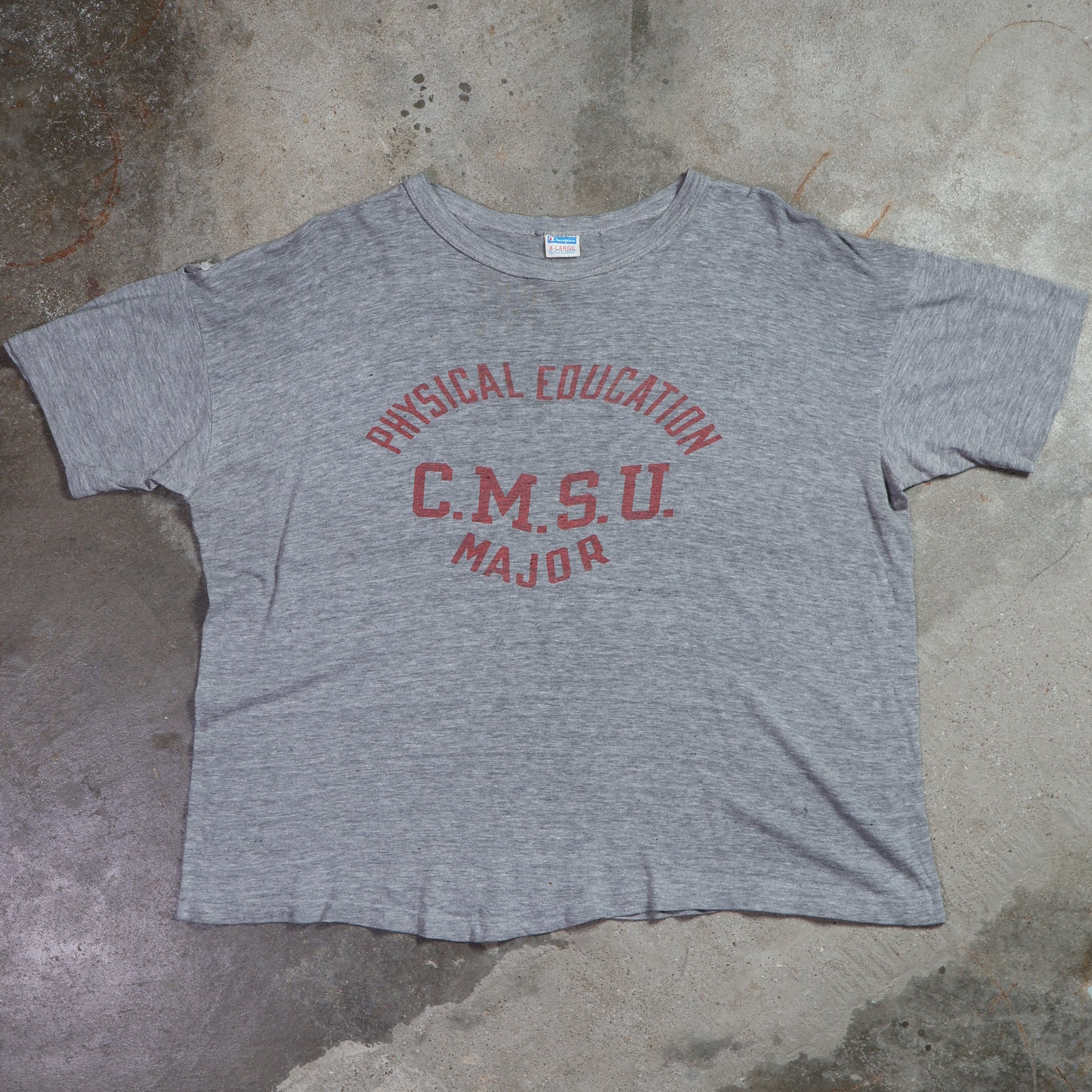 CMSU Cropped/Boxy T-Shirt 80s (Large)