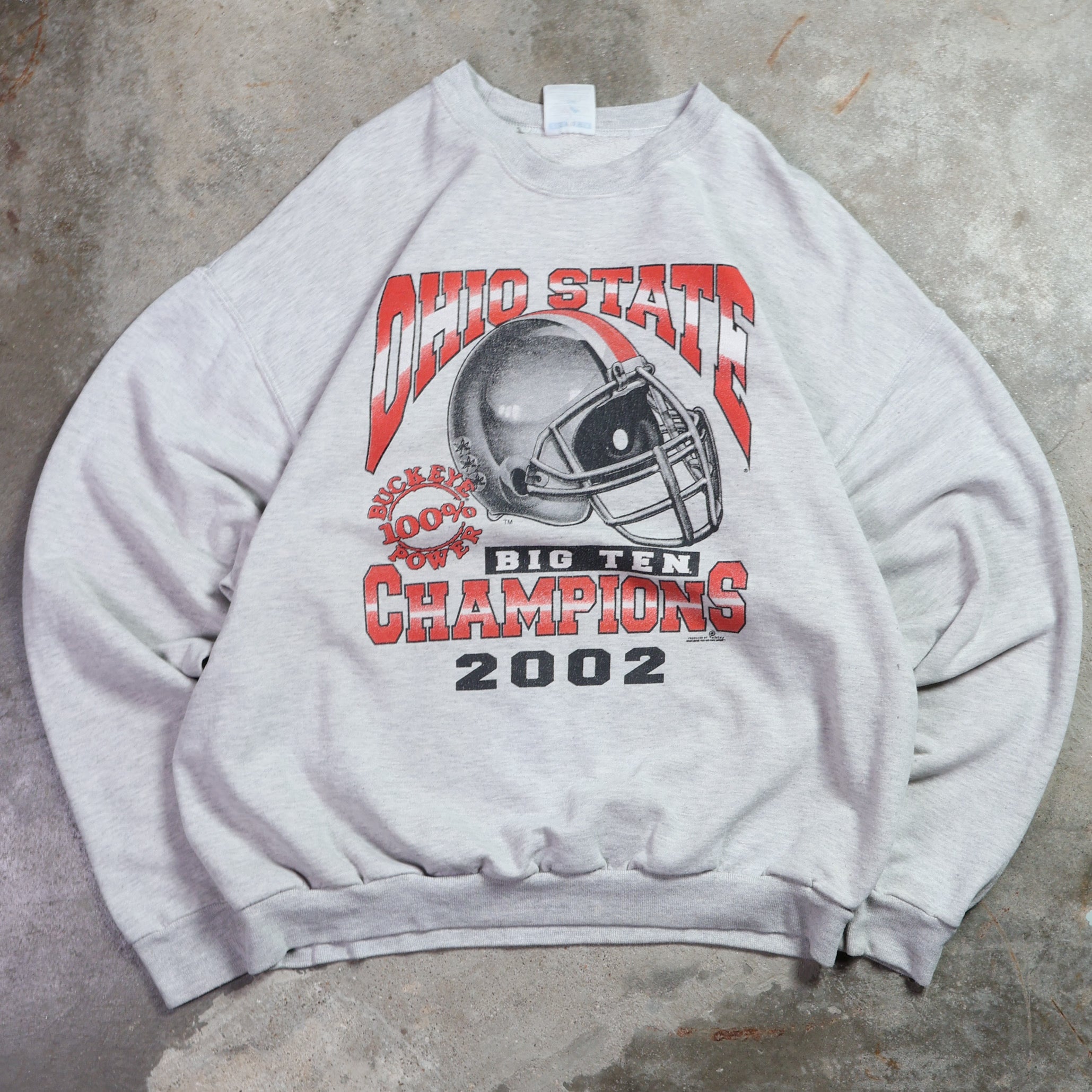 Ohio State Football Big Ten Champions 2002 Sweatshirt (Large)