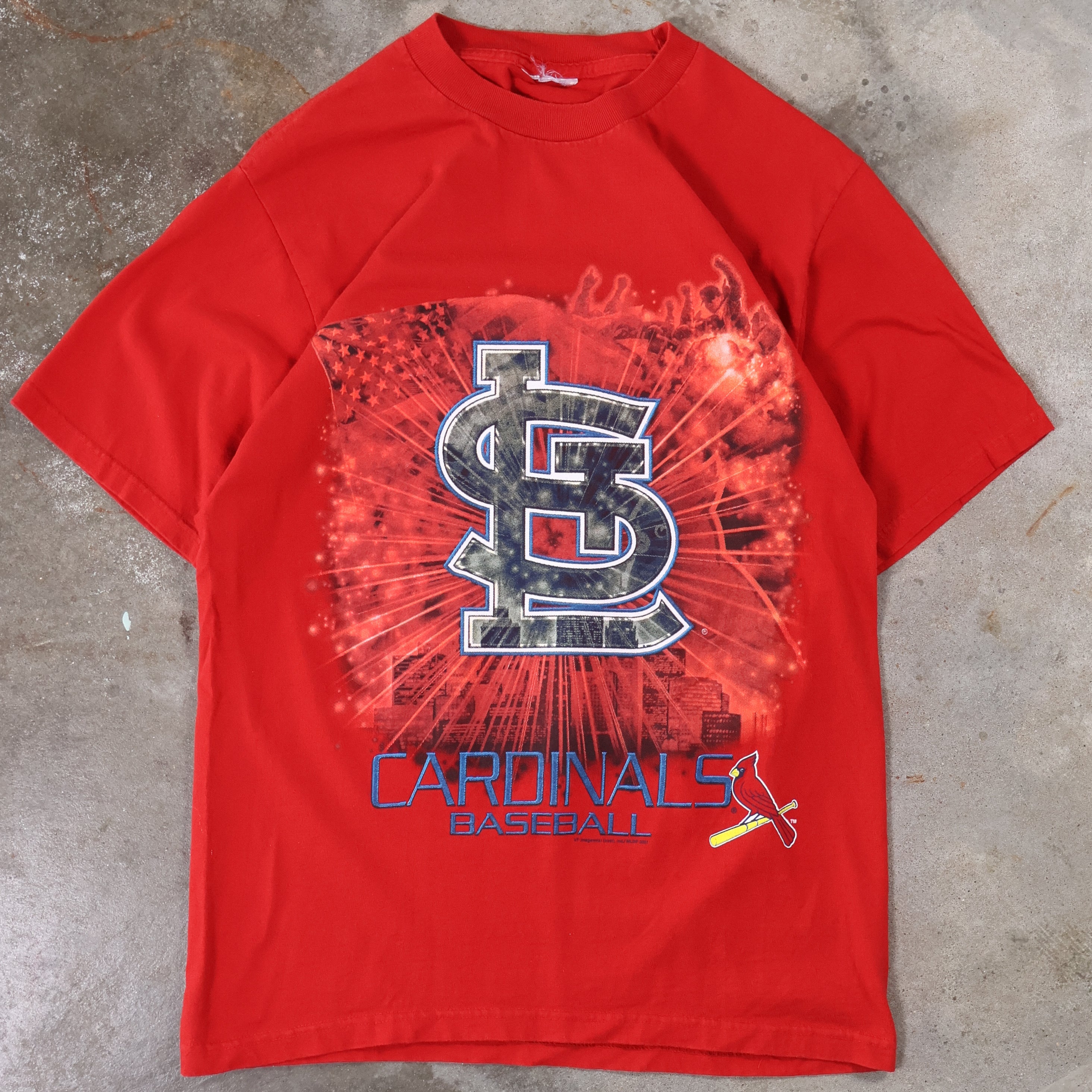 St.Louis Cardinals Baseball T-Shirt 2004 (Large)