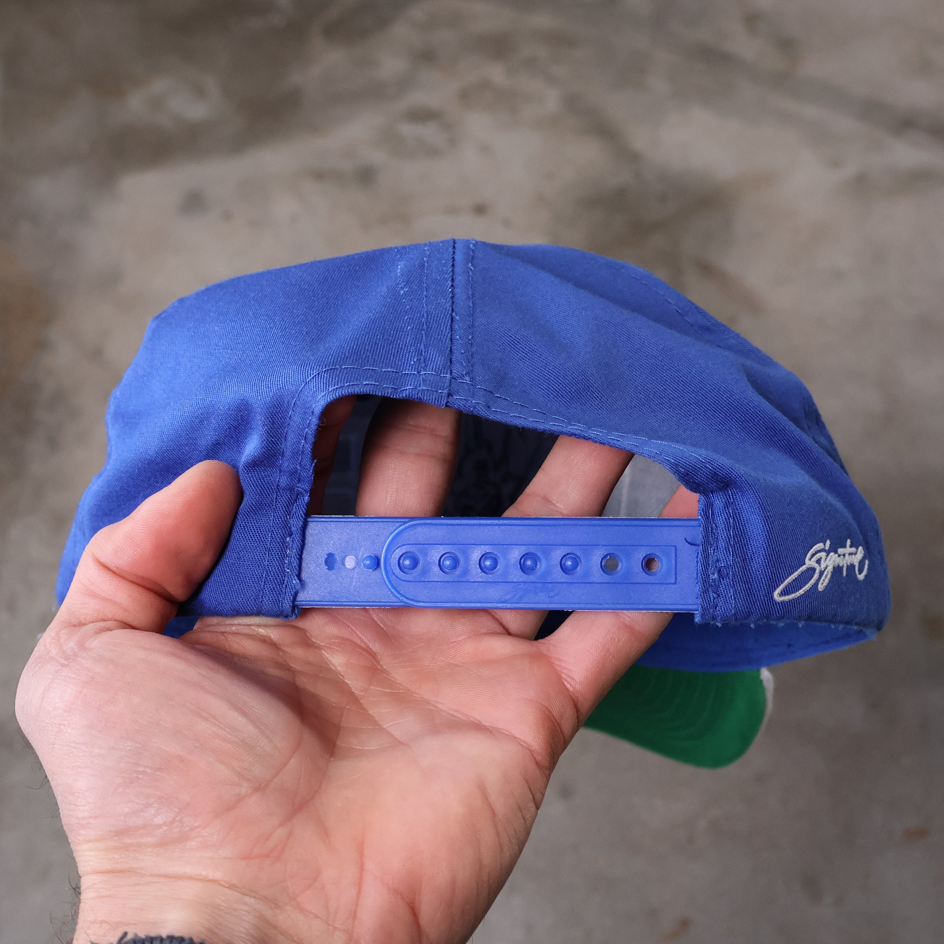 Duke Blue Devils Snapback Hat 90s