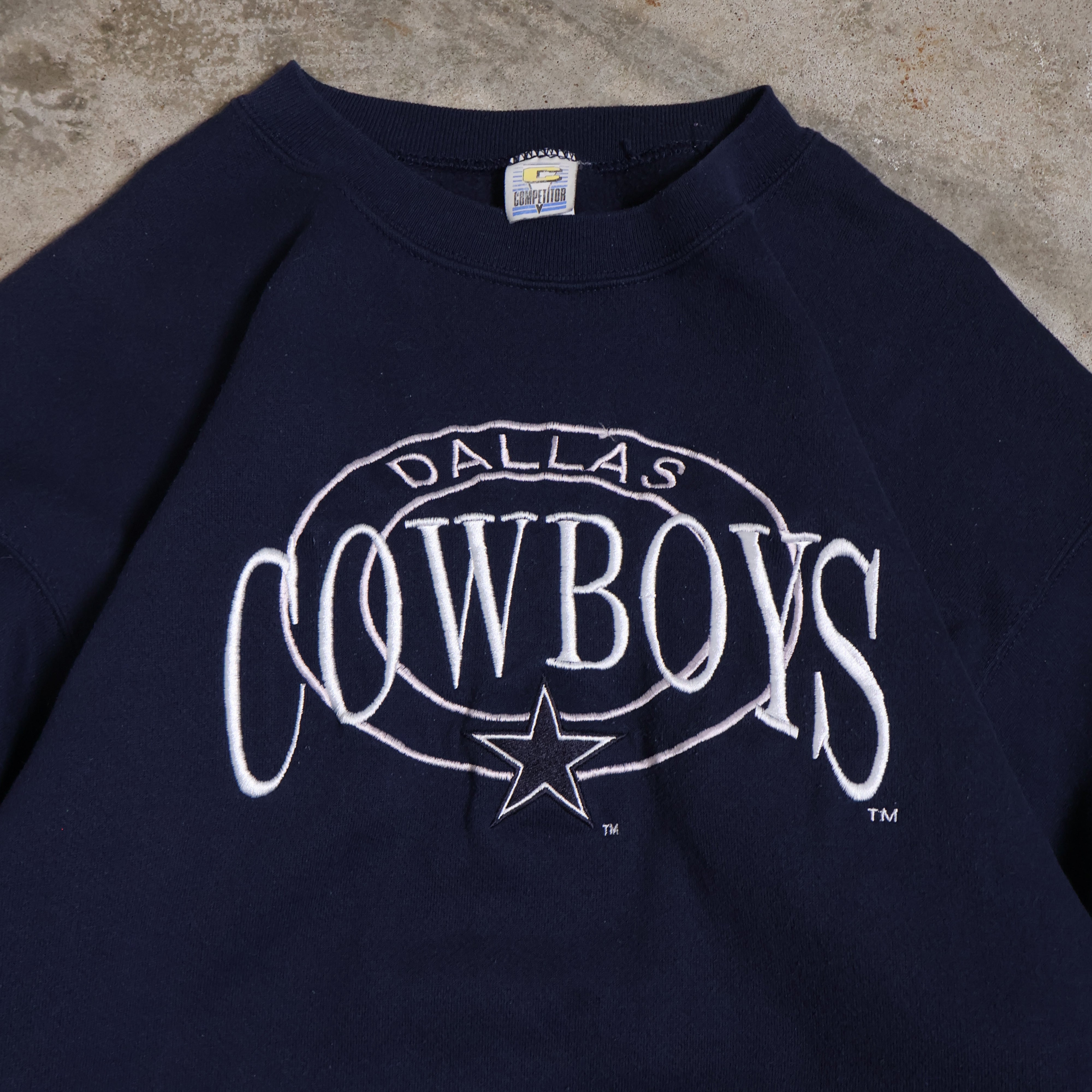 Dallas Cowboys Embroidered Sweatshirt 90s (XXL)