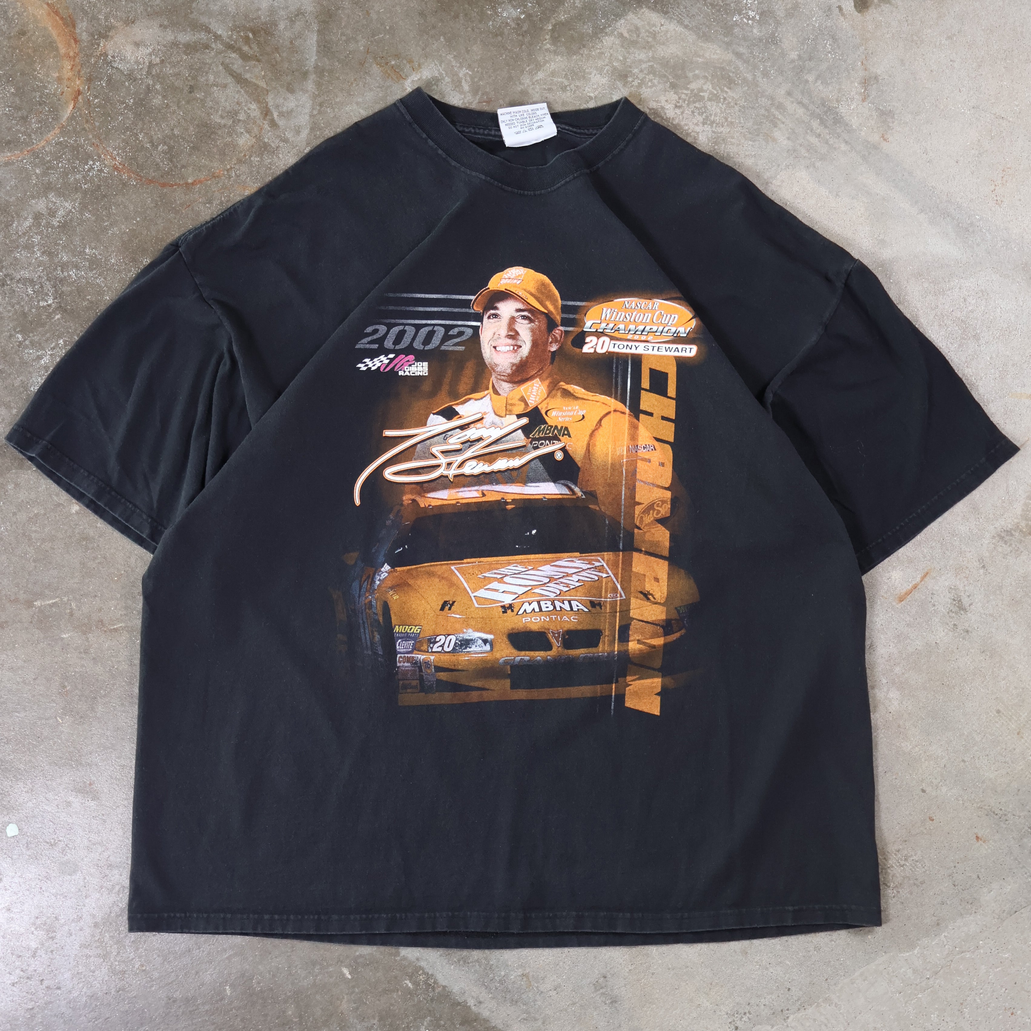 Tony Stewart Winston Cup Champion T-Shirt 2002 (XXL)