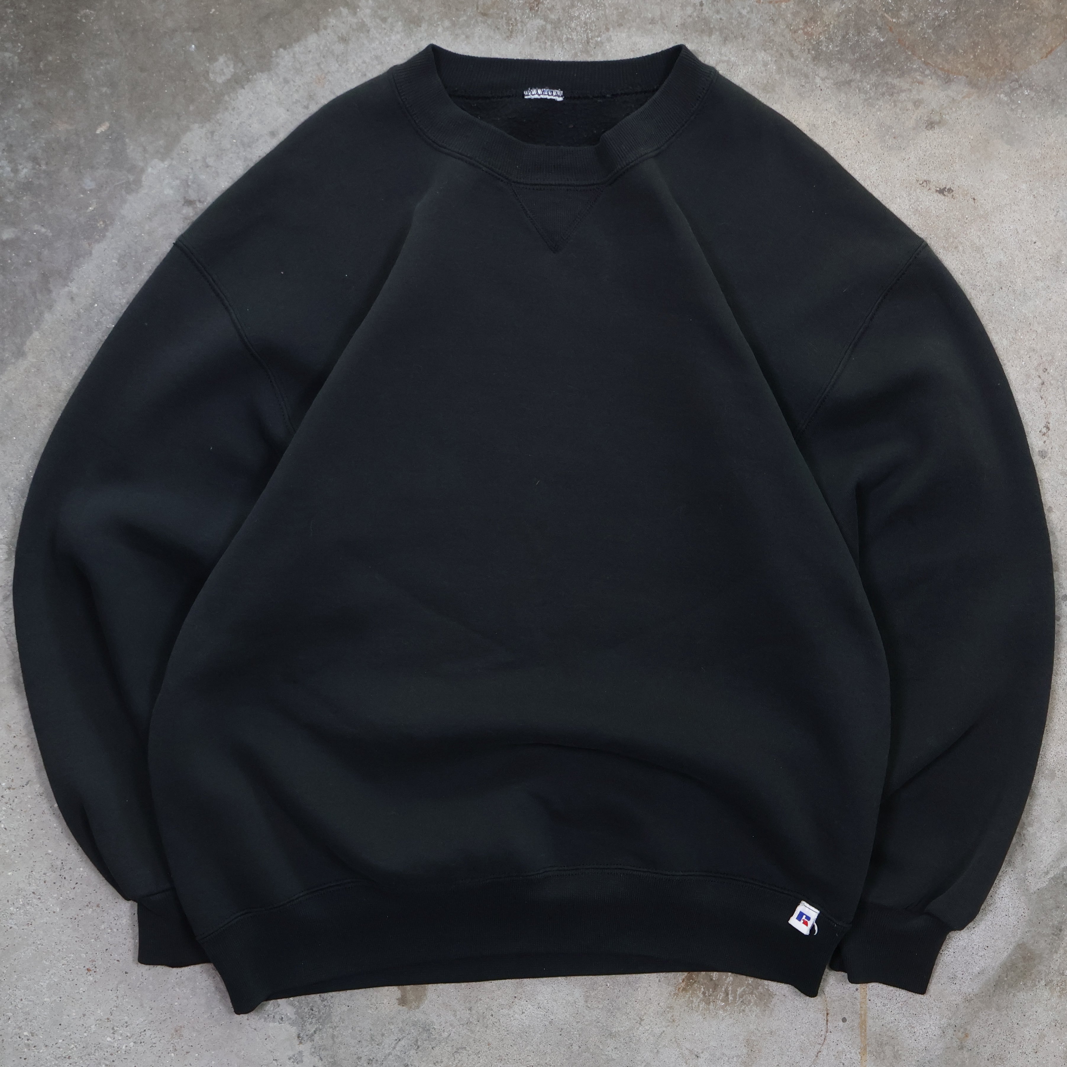Black Russell Blank Sweatshirt (XL)