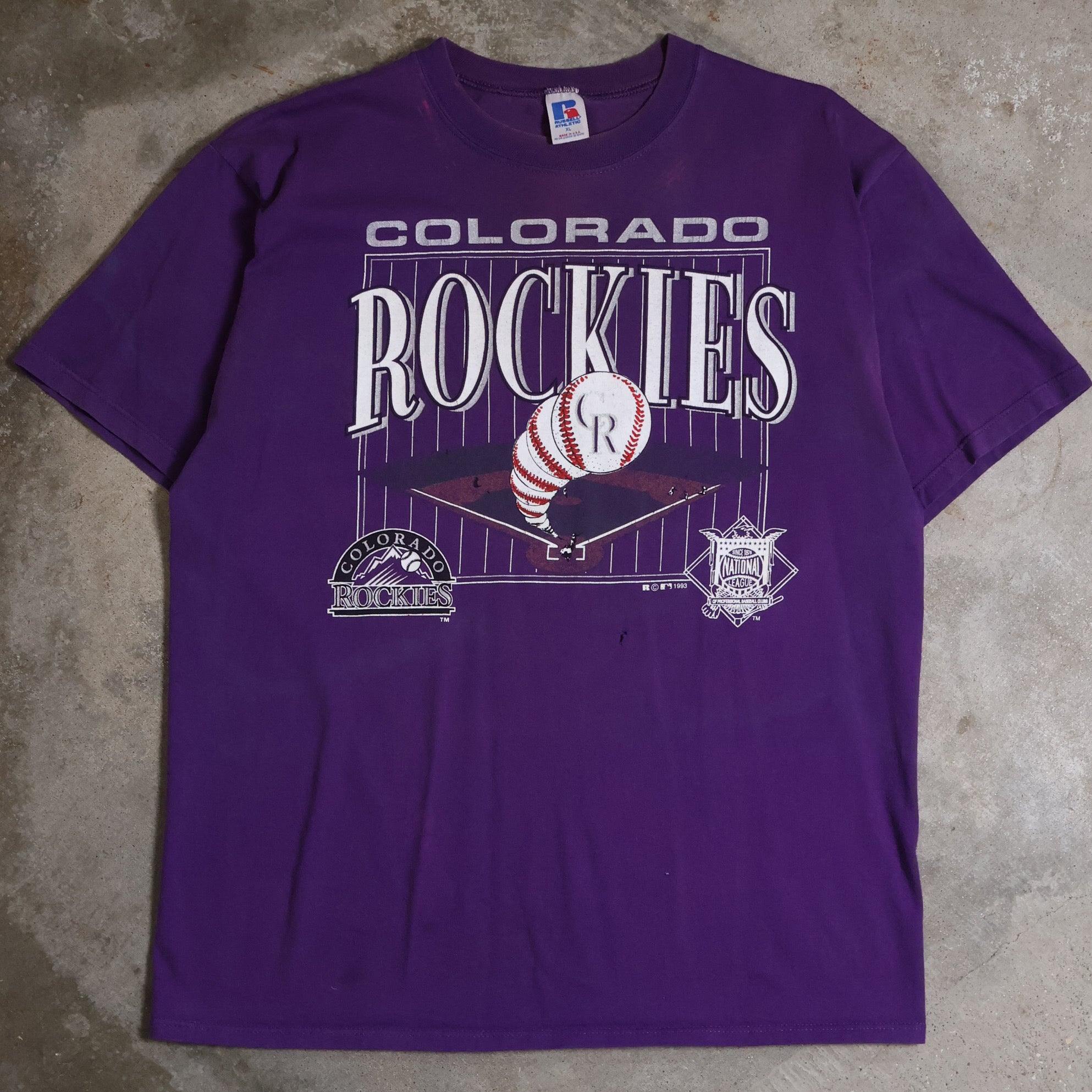 Colorado Rockies MLB T-Shirt 1993 (XL)