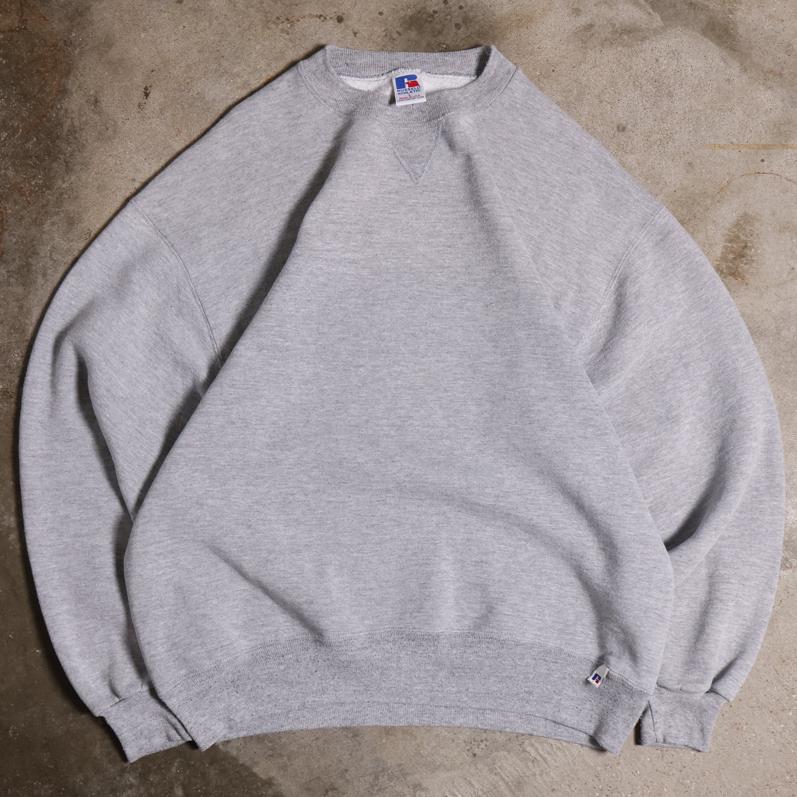 Gray Russell Sweatshirt 90s (Large)