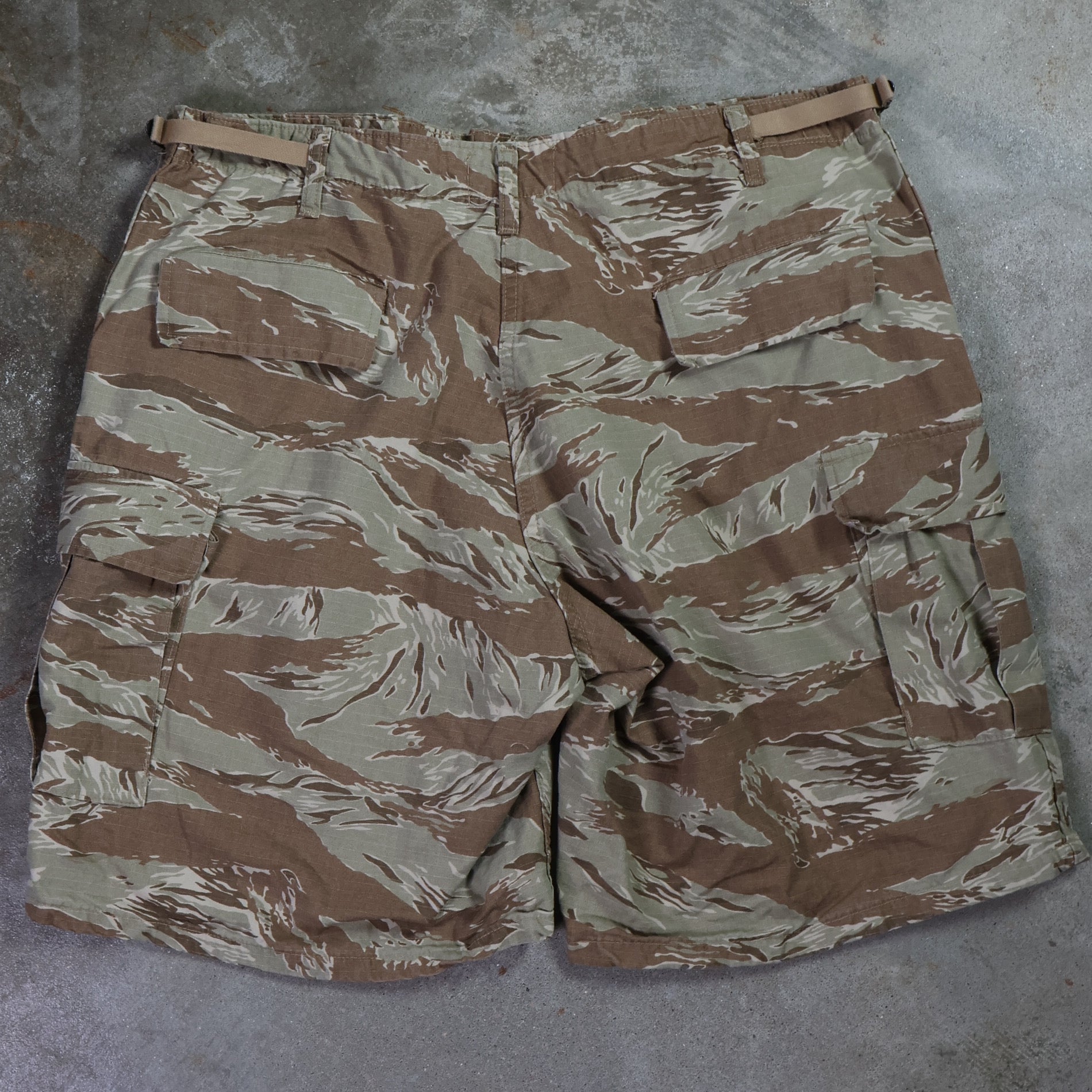 Tiger Camo Cargo Shorts (34")