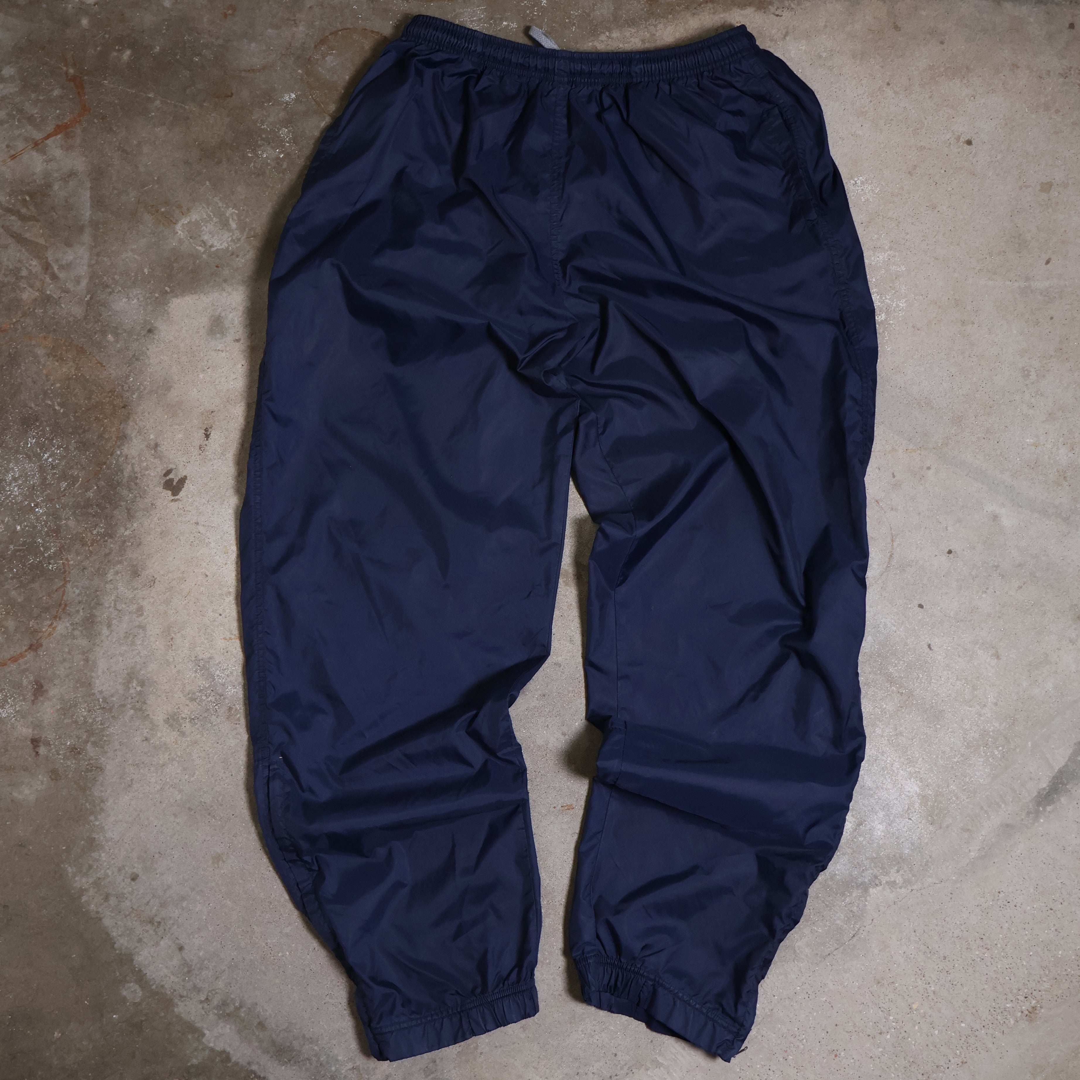 Navy Nike Track Pants 90s (XL)