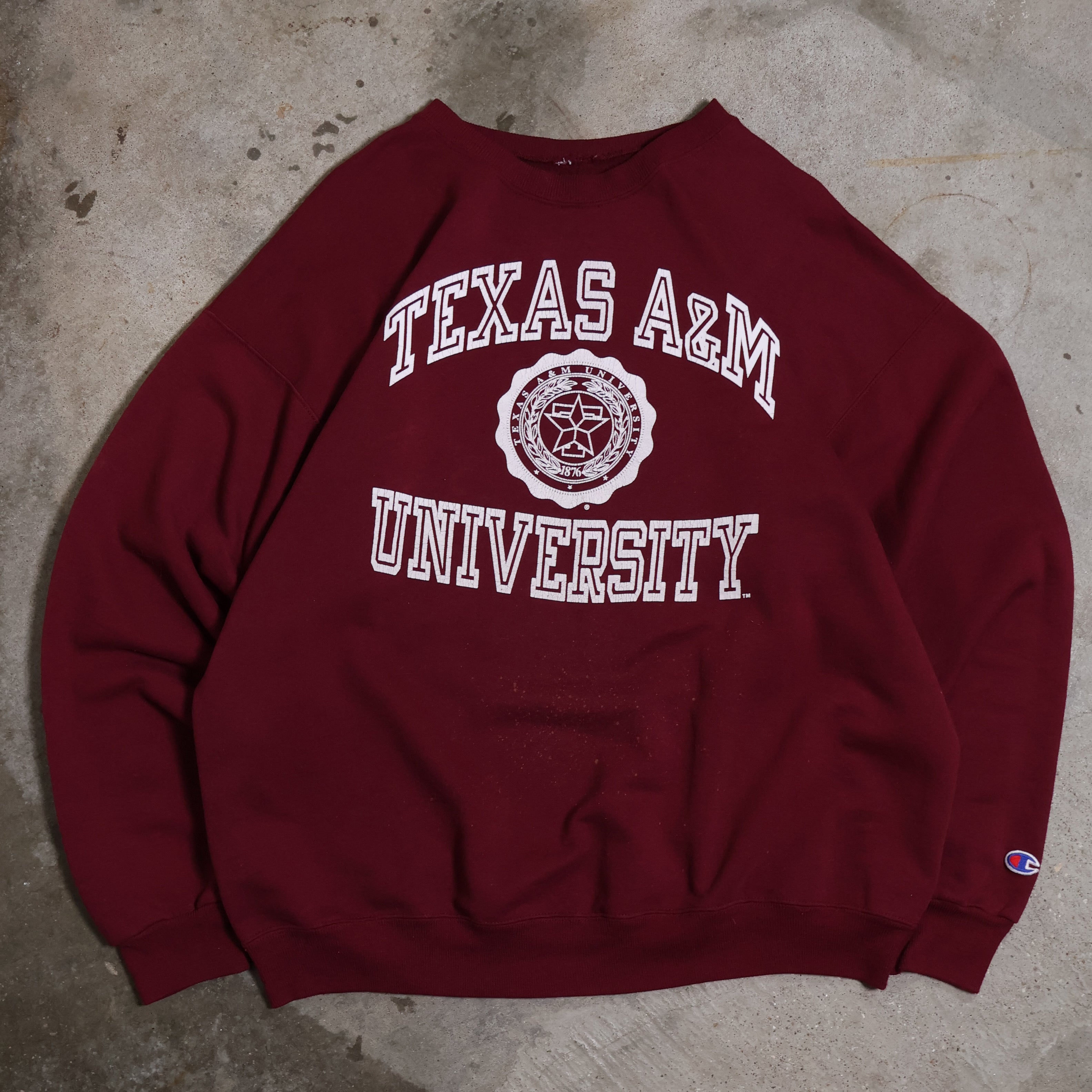 Texas A&M University Champion Sweatshirt 90s (Large)