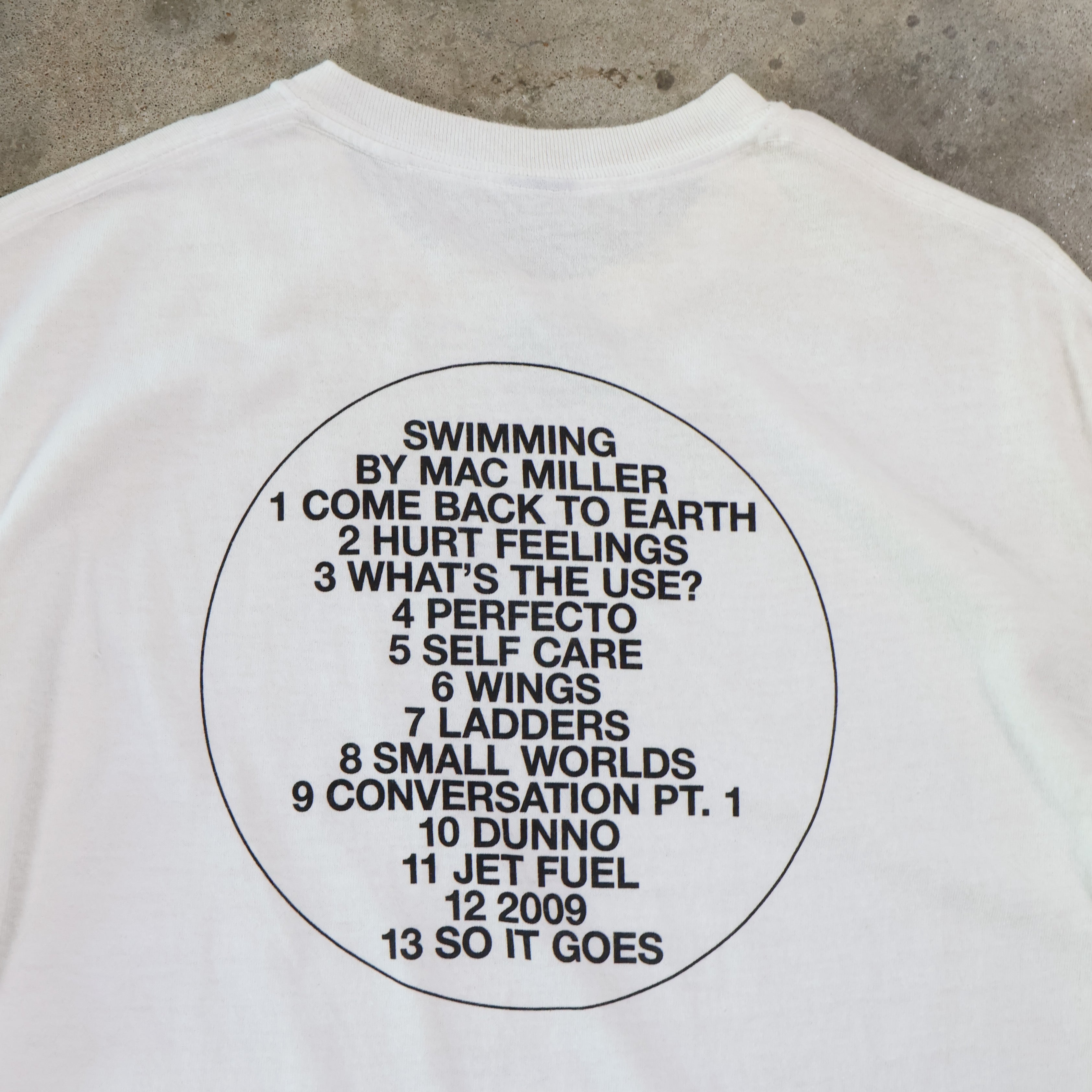 Mac Miller Swimming Tour T-Shirt (Medium)