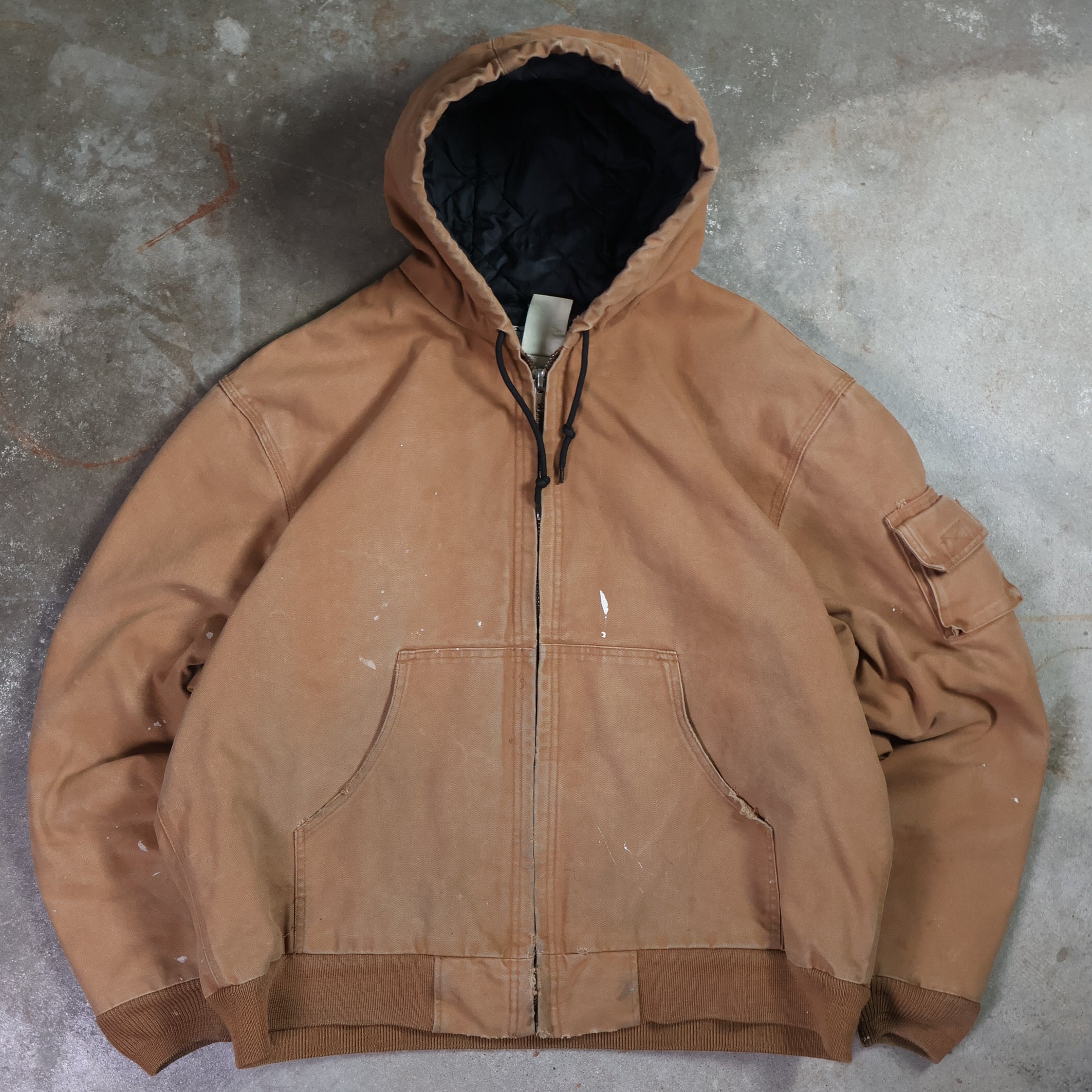 Tan Canvas Work Jacket (XXL)