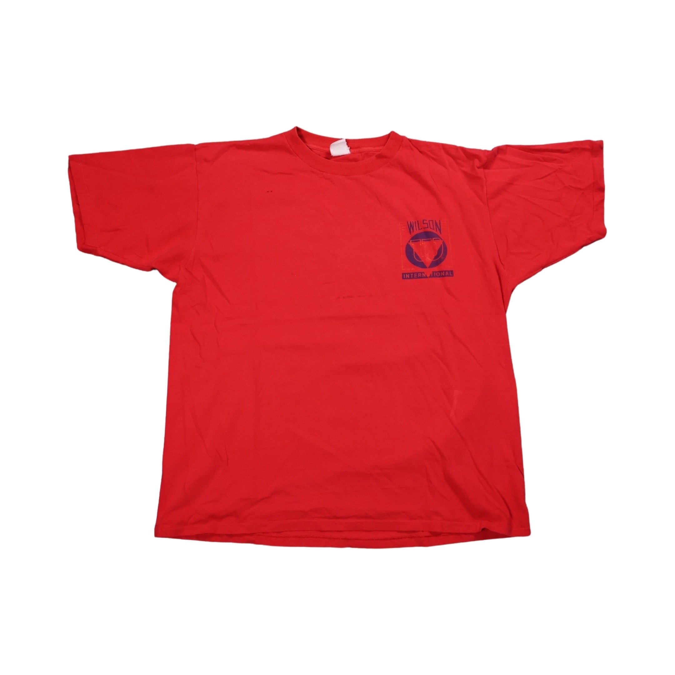 Red Wilson 90s T-Shirt (XL)