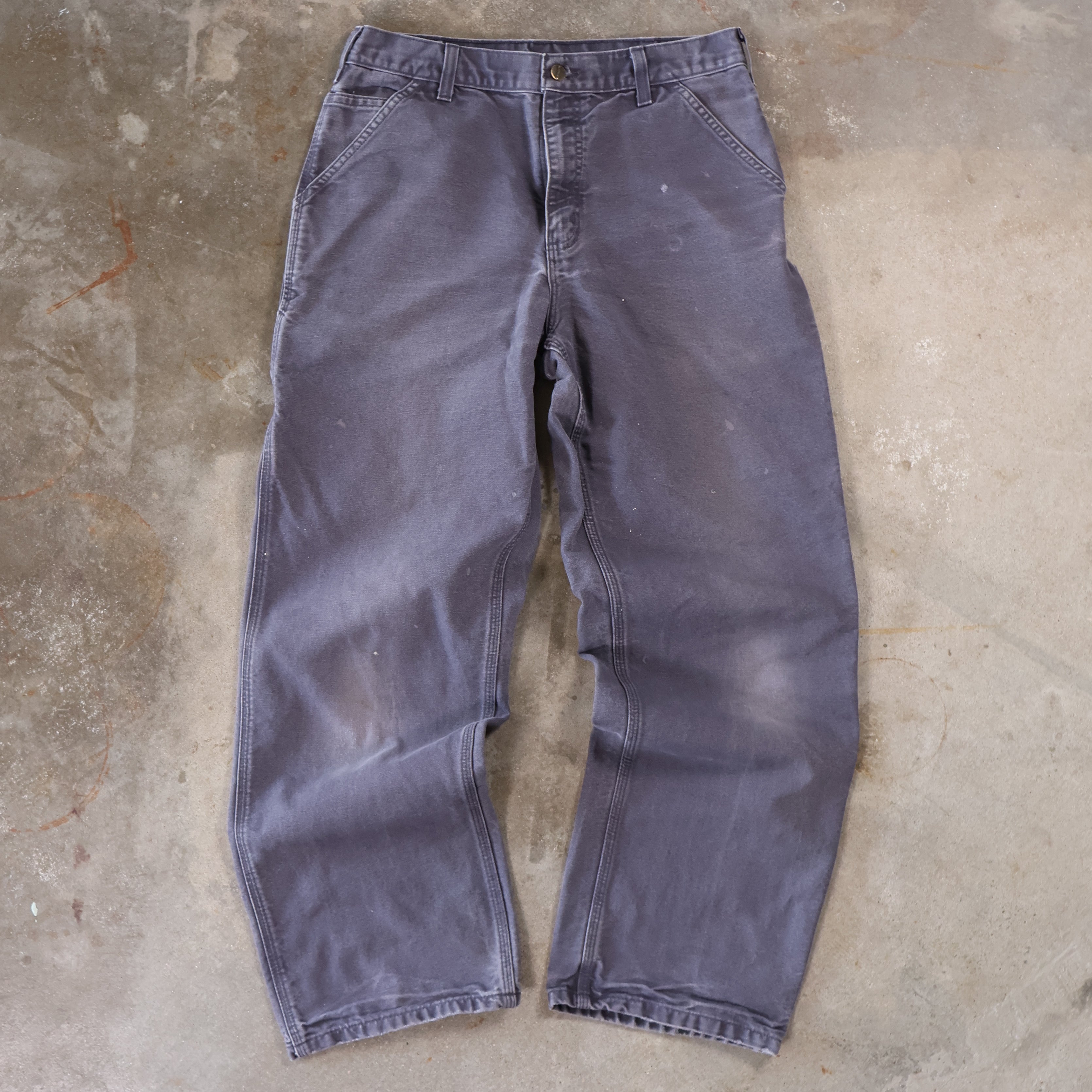 Gray Carhartt Carpenter Pants (30")