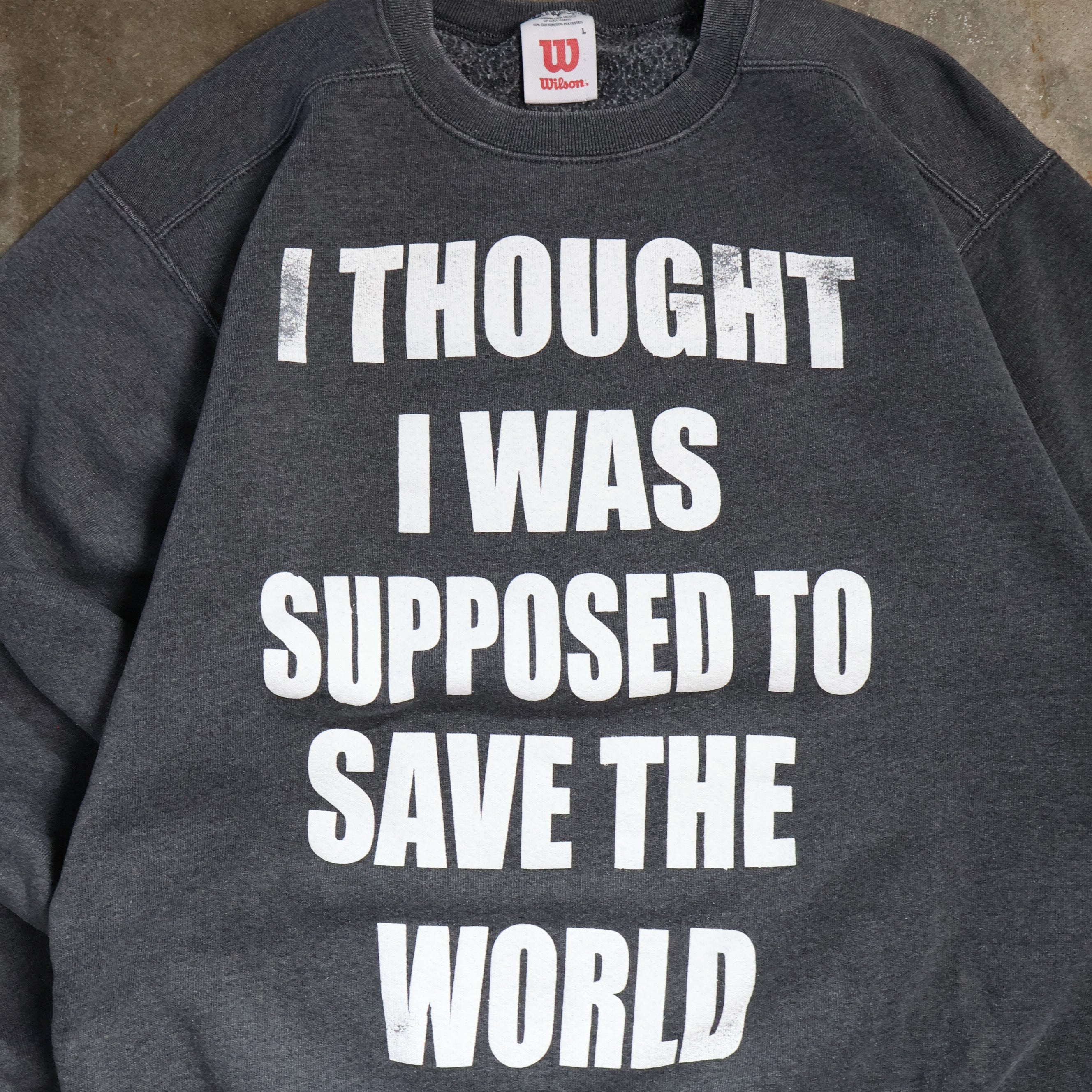 “The Heavyweight Champ” Sweatshirt (Large)