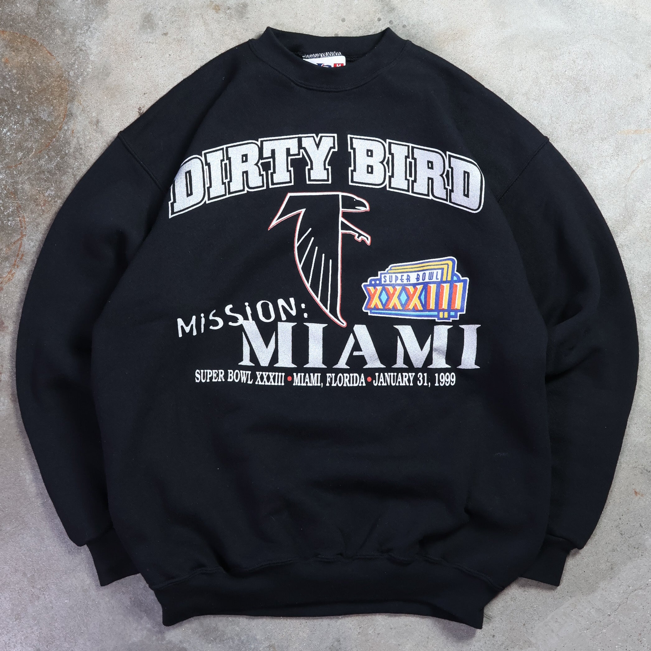 Atlanta Falcons Dirty Bird Superbowl Sweatshirt 1999 (Medium)