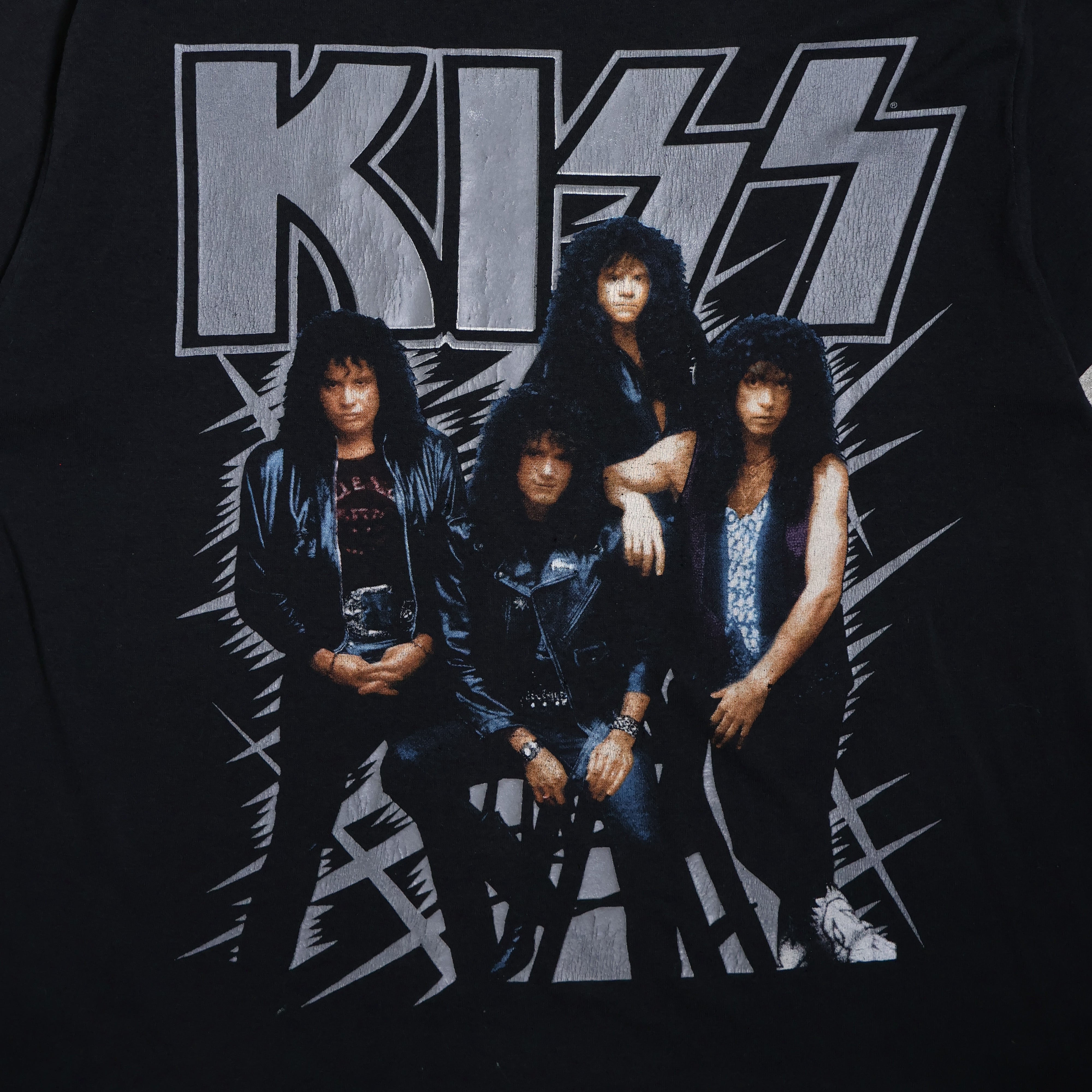 Kiss "Hot in the Shade" Tour T-Shirt 1990 (Medium)