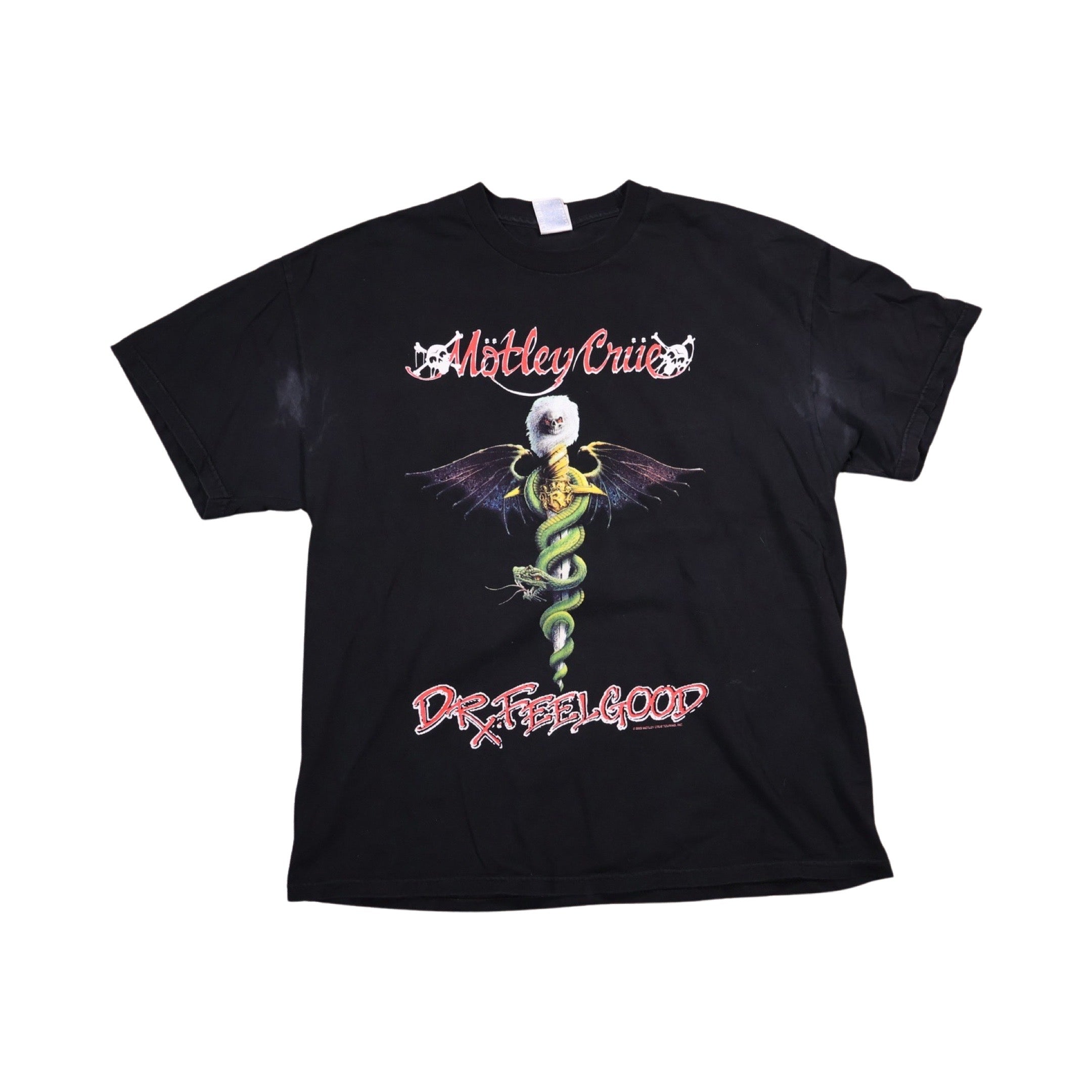 Motley Crue Dr. Feel Good 2003 T-Shirt (XL)