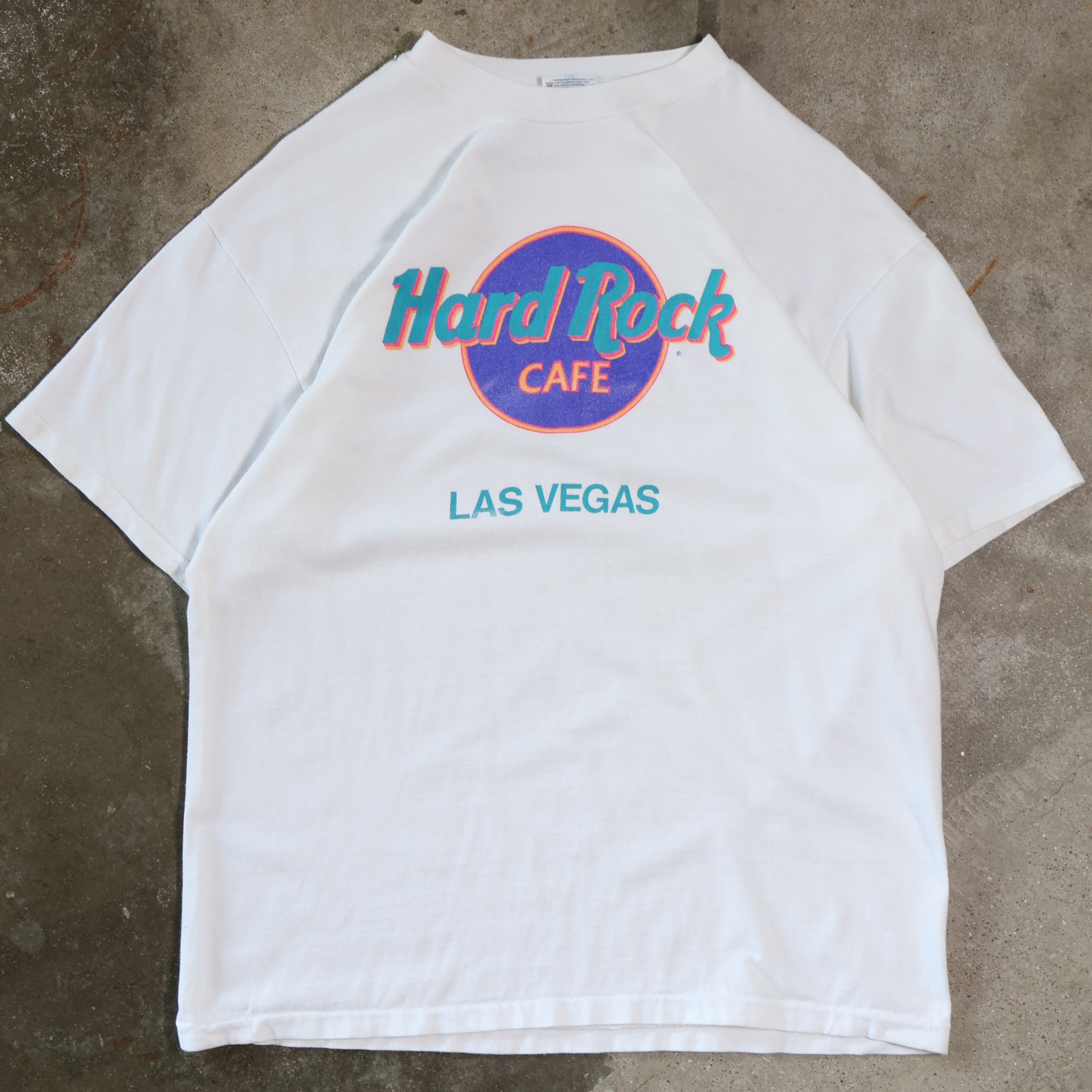 Hard Rock Cafe Las Vegas 90s T-Shirt (Large)