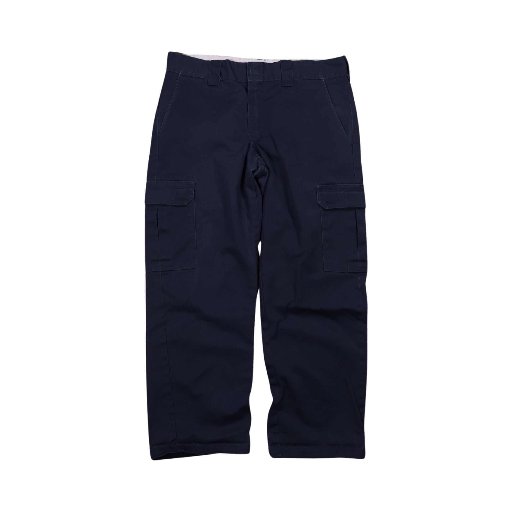 Navy Dickies Cargo Pants (35”)