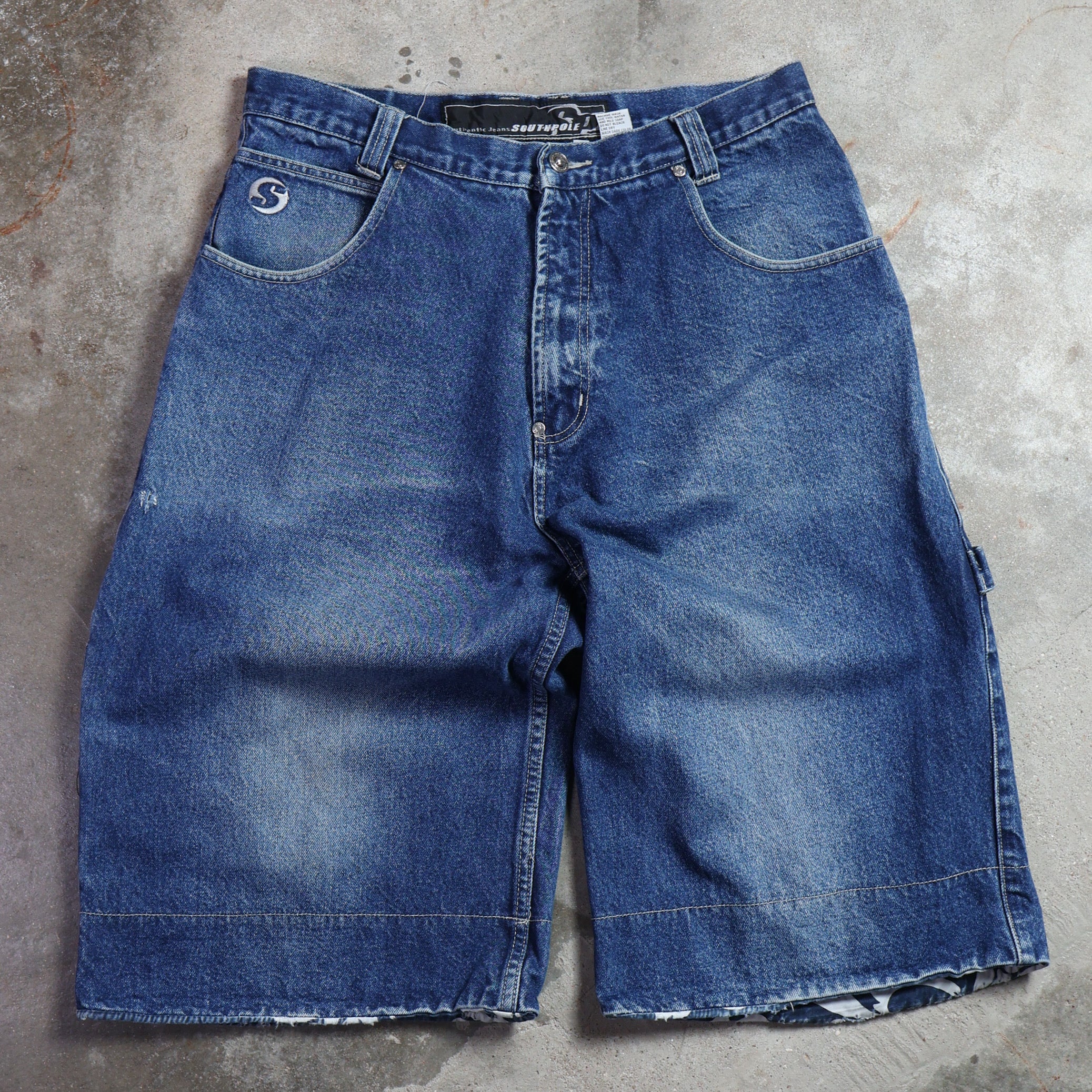 Southpole Ultra-Baggy Jorts 90s (34")