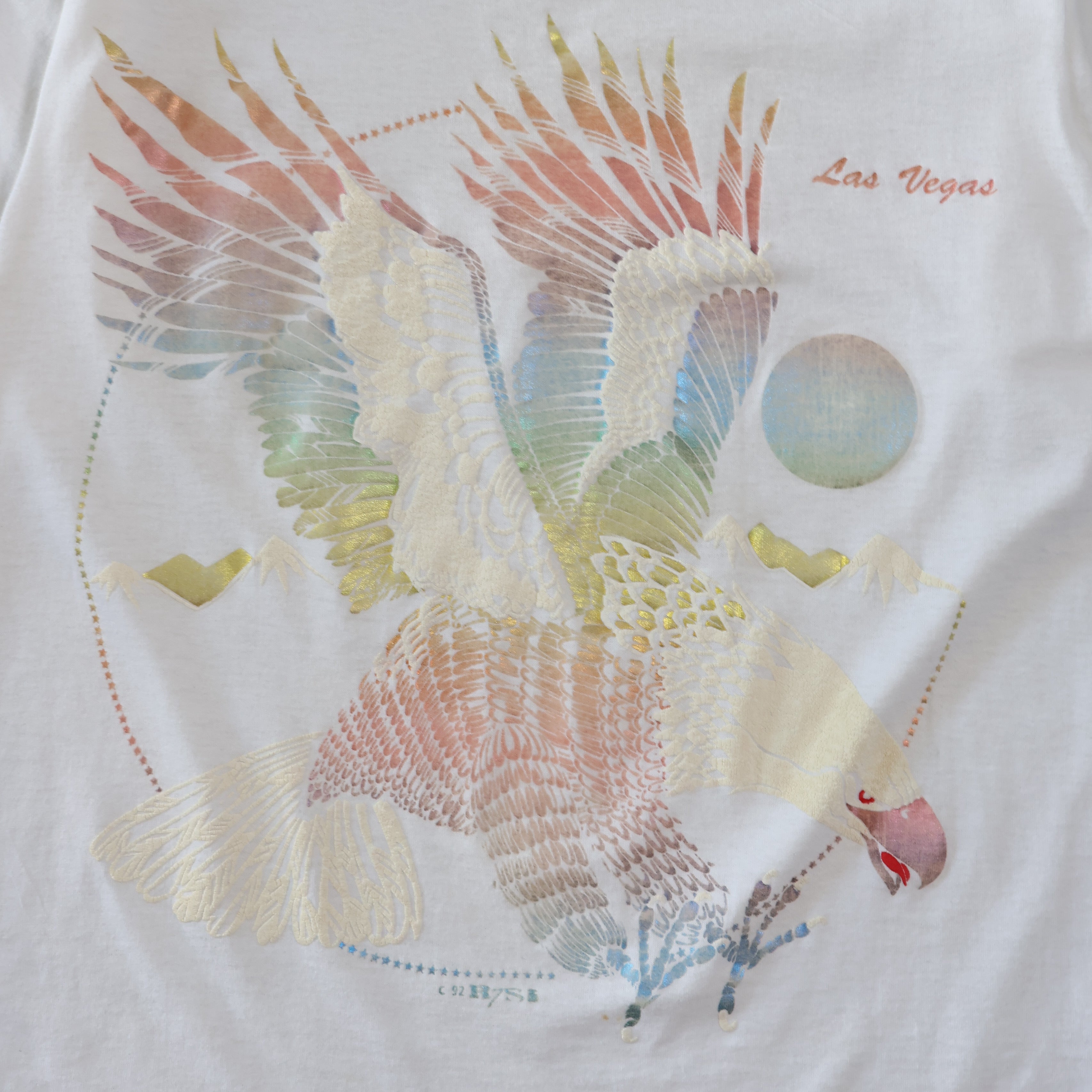 Shining Eagle Las Vegas T-Shirt 1992 (Medium)